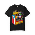Medalla Light Puerto Rican Beer T-Shirt Coqui Frog Mascot Six-Pack Graphic Tee Puerto Rico’s Navidades