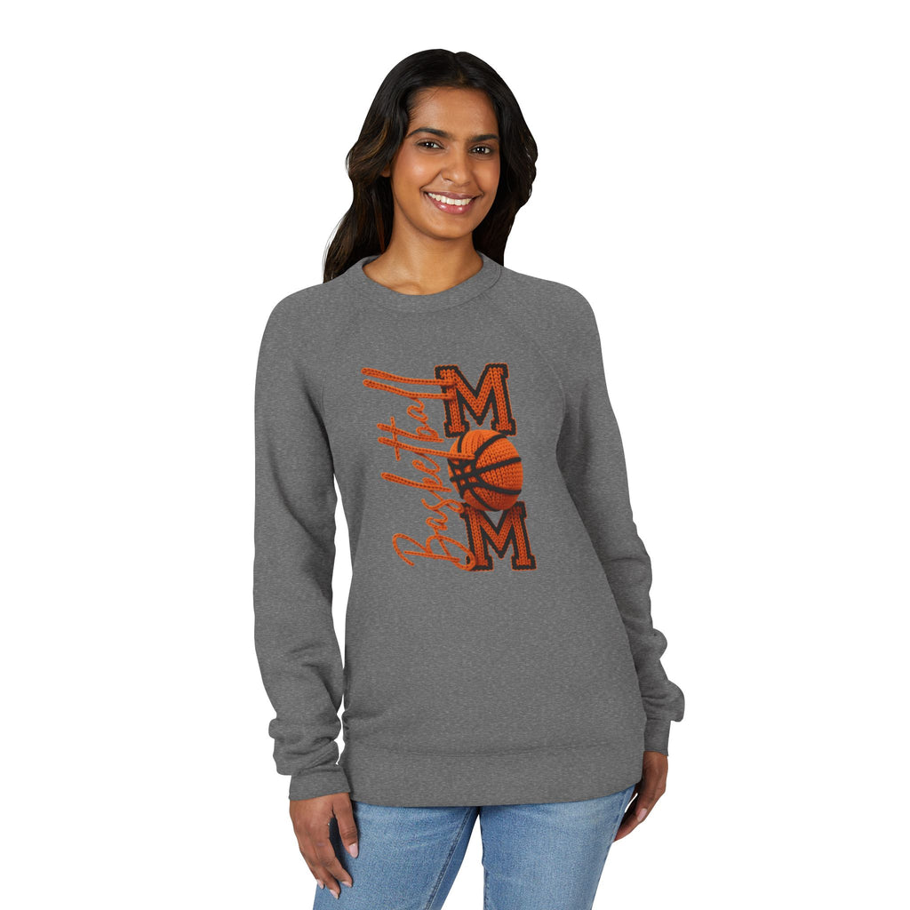 Basketball Mom Sweatshirt  Vintage Orange Hoop Mom Crewneck