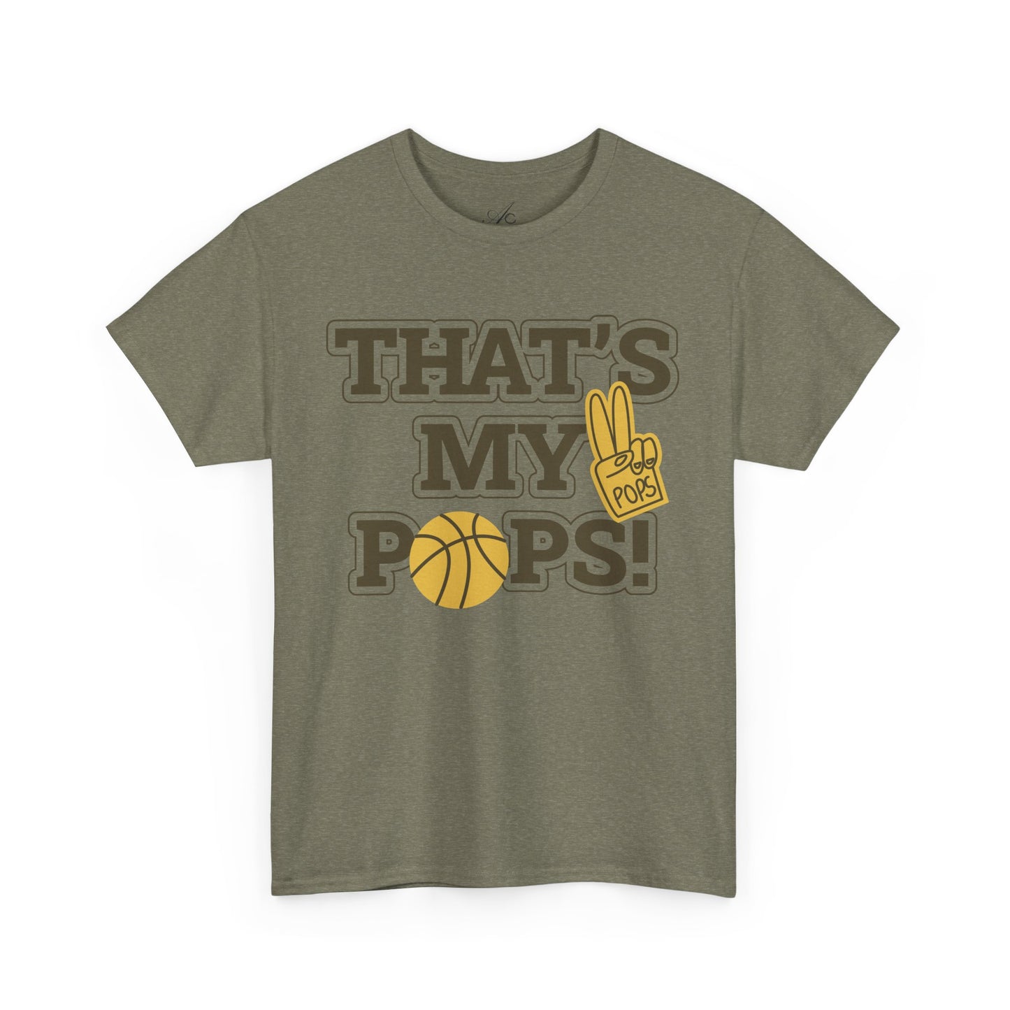 Basketball Dad Tee, Unisex Heavy Cotton T-Shirt for Father's Day, Sports Gift, Father's Day Gift, Family Tee, Casual Wear
