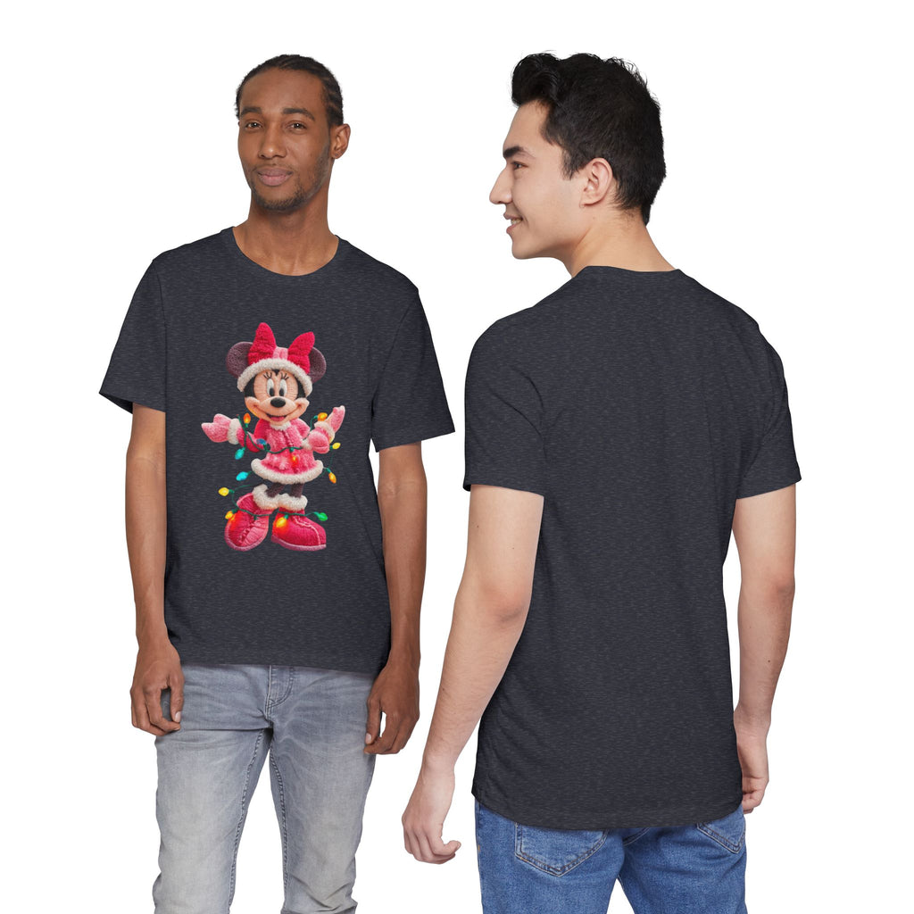 Minnie Mouse Holiday Lights T-Shirt Festive Holiday Designs