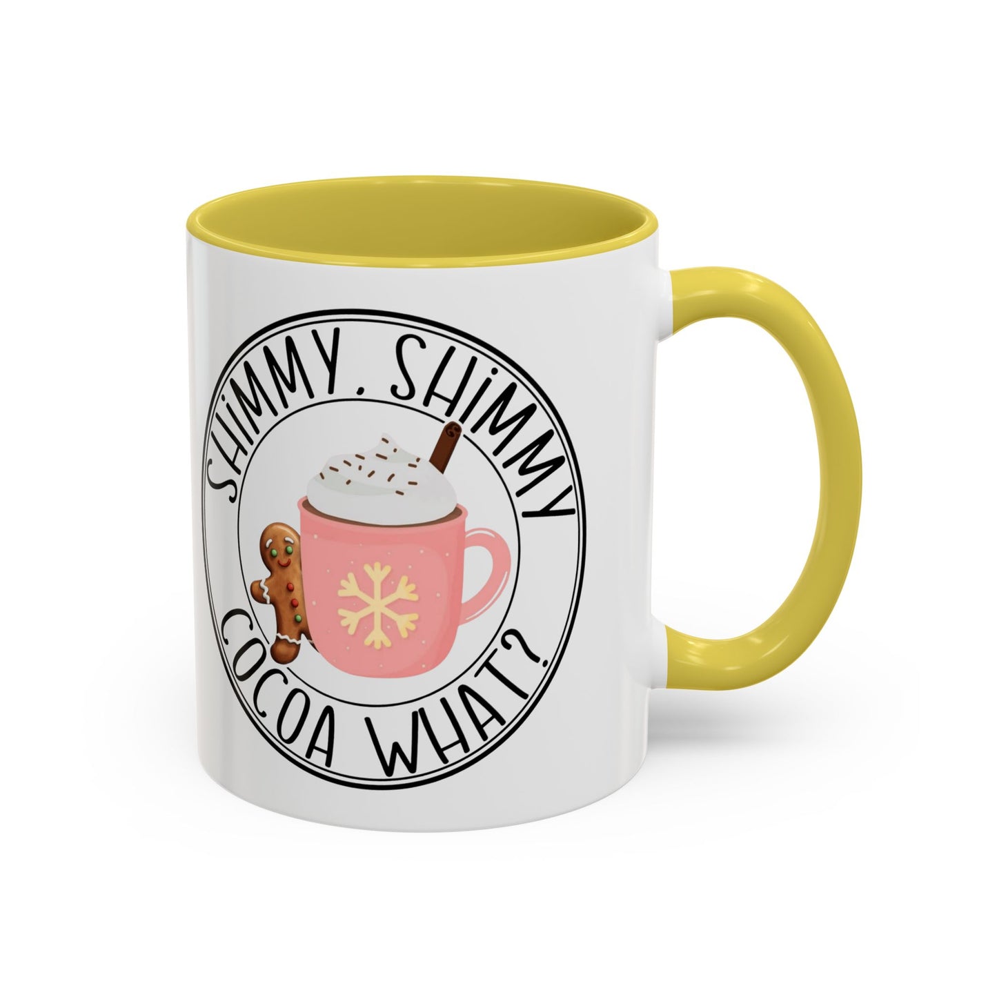 Cute Cocoa Mugs with Gingerbread Design Perfect for Winter Holiday CheerBeverage Cup Christmas Design