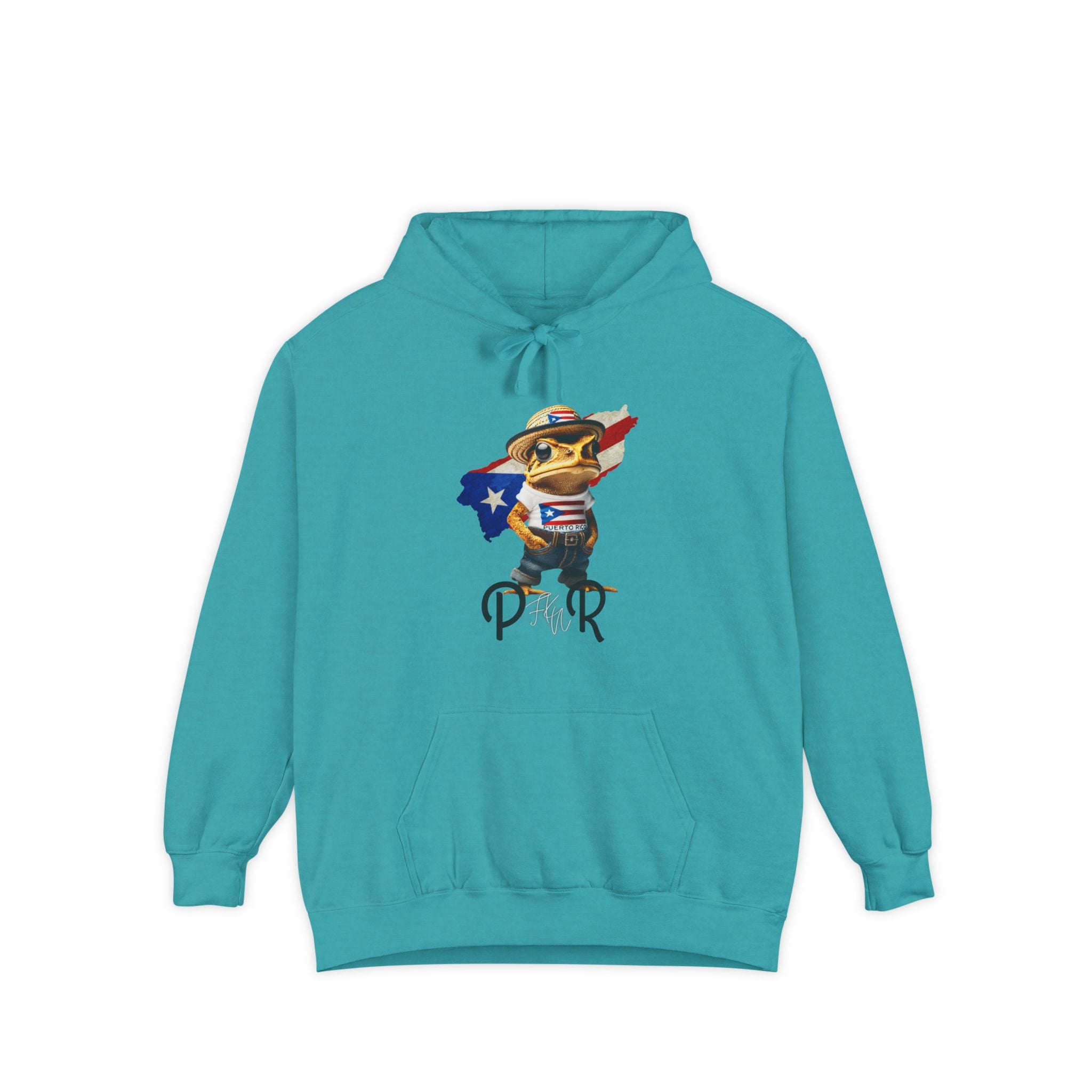 Camiseta y Sudadera Unisex con Bordado – Diseño de Puerto Rico Puerto Rico Embroidered T-Shirt & Unisex Crewneck Sweatshirt