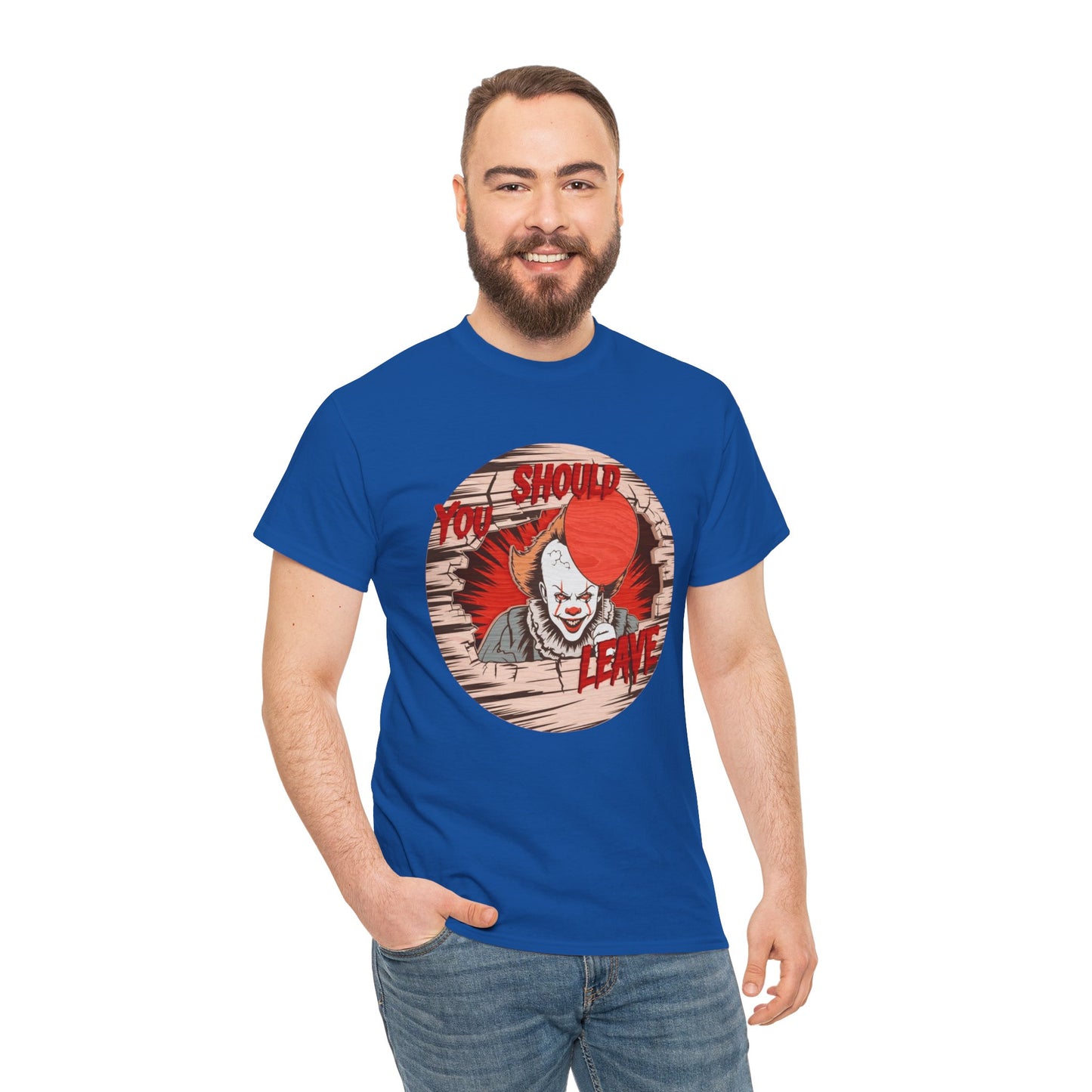Horror Graphic Tee, Halloween Costume Shirt, Unisex Creepy Cotton Tee, Funny Horror T-Shirt, Retro Scary Outfit