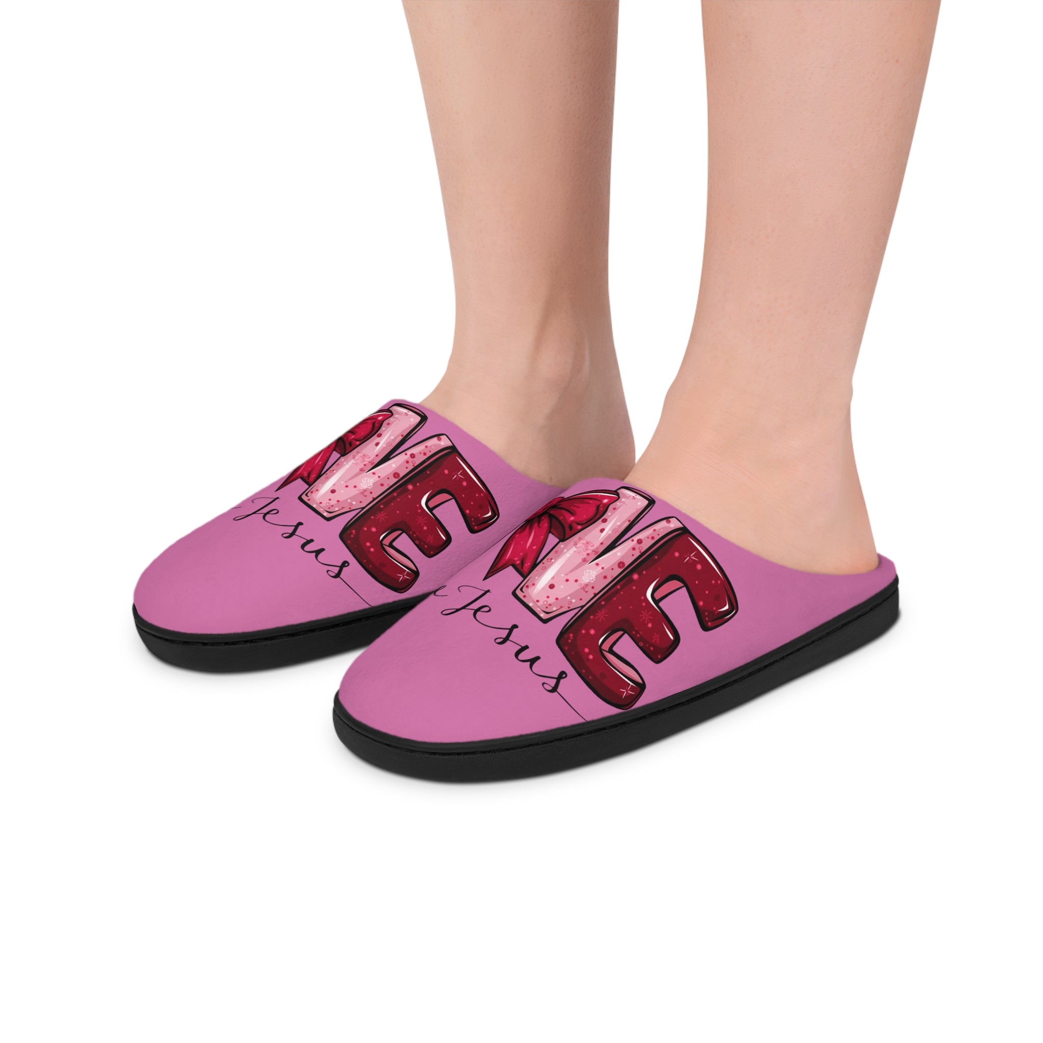Woman Valentine’s Love Box Women's Indoor Slippers