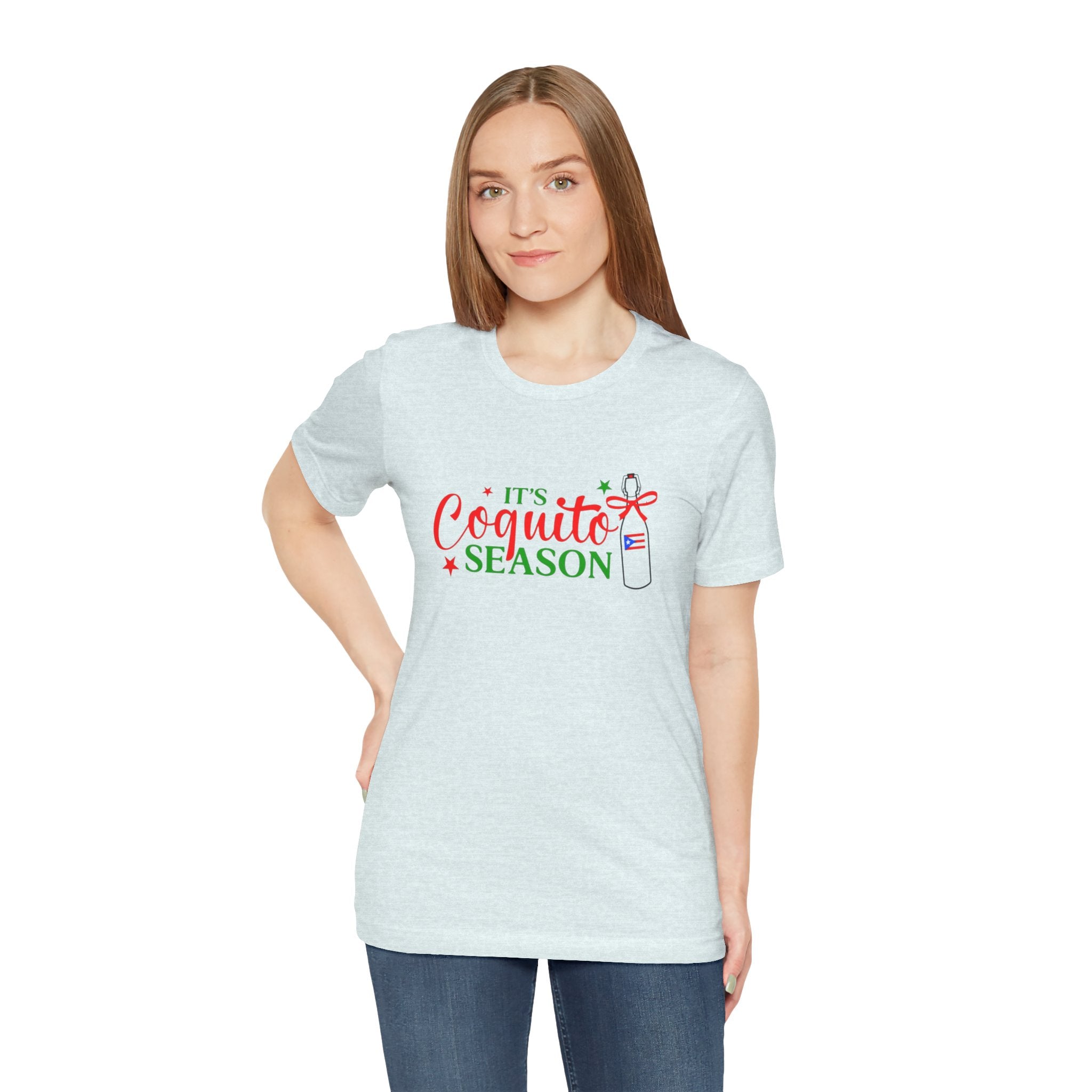 It's Coquito Season T-Shirt - Christmas Puerto Rican Holiday Cocktail Tee