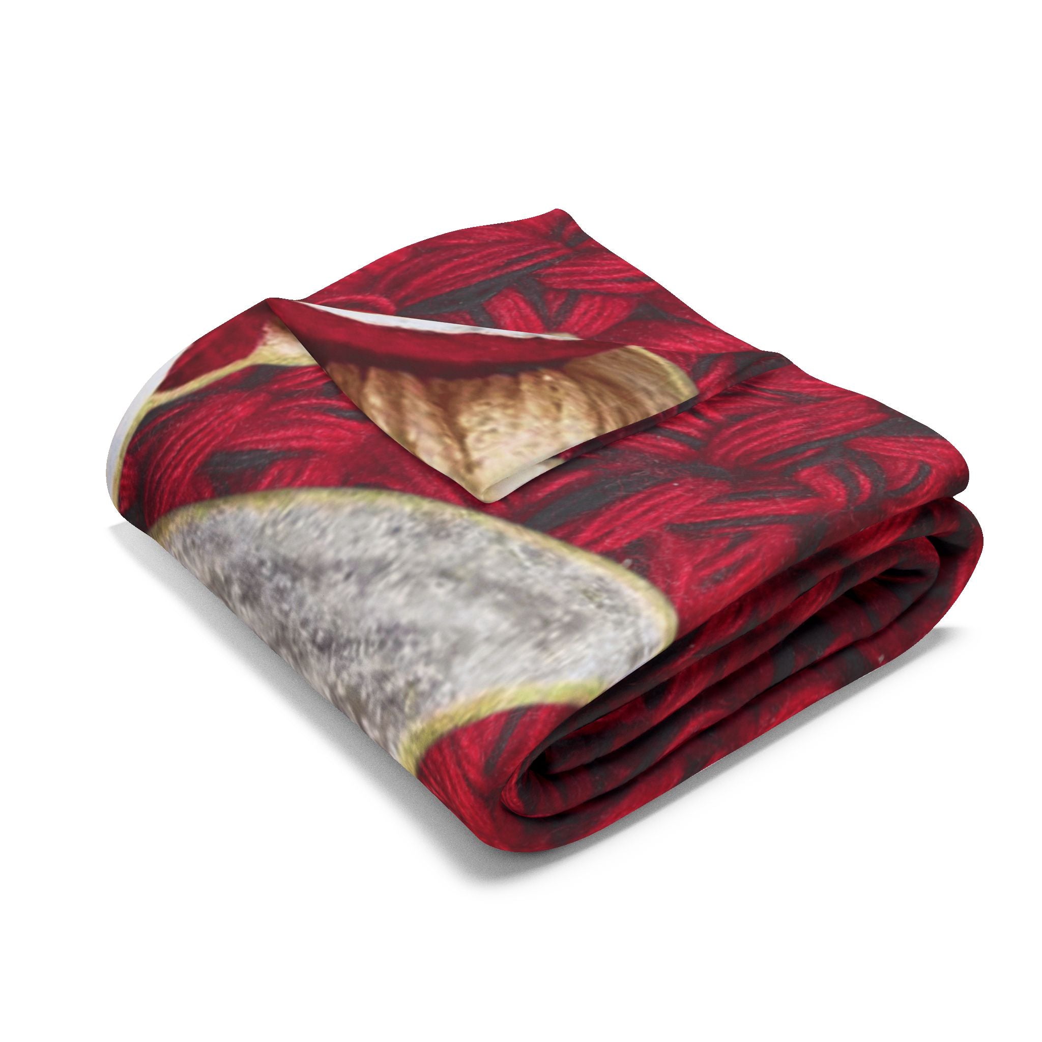 Christmas Fairy Fleece Blanket – Vintage Tinker Bell Holiday Throw