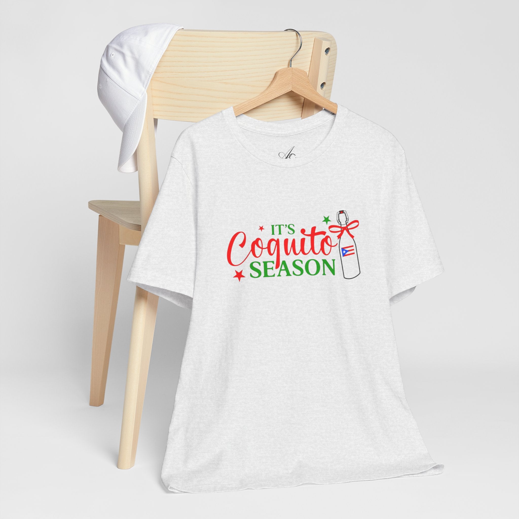 It's Coquito Season T-Shirt - Christmas Puerto Rican Holiday Cocktail Tee