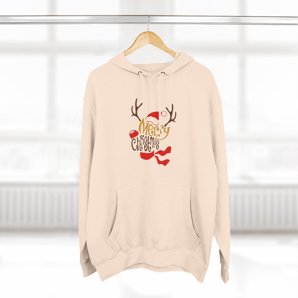Holiday Apparel | Christmas Tees & Sweatshirts with Festive Quotes Merry Christmas Fleece Hoodie