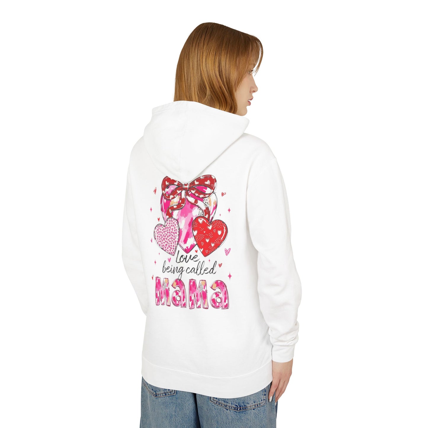Mama Hoodie "You Are So Loved" — Christian Mama Lightweight Hooded Sweatshirt