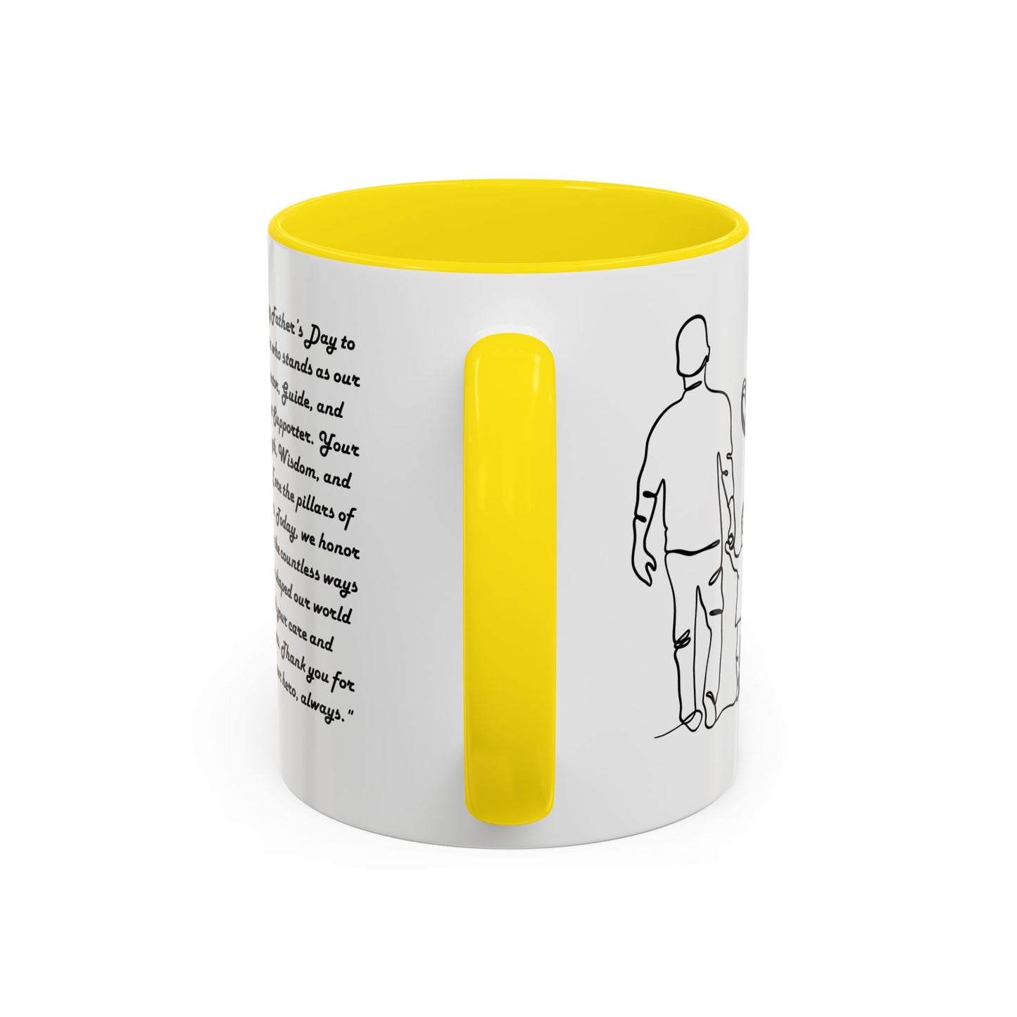 Fathers Day Mug Gift for Dad Funny Fathers Mug Accent Coffee Mug (11, 15oz)