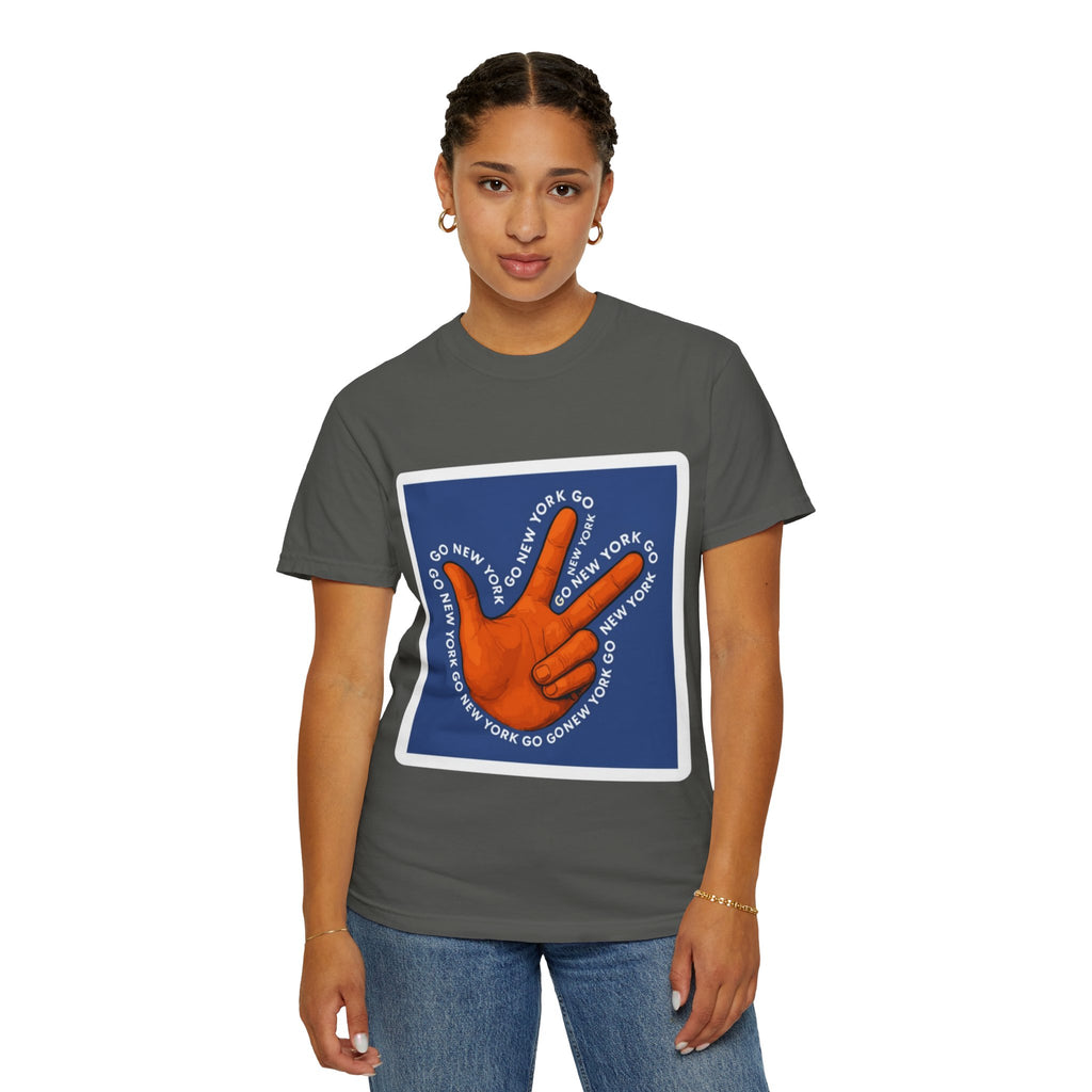Go New York Hand Graphic T-Shirt