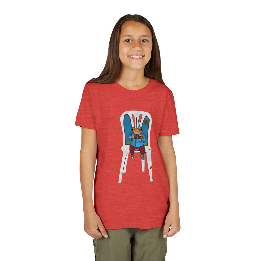 Kids Concho on a High Chair T-Shirt Cute Baby Rabbit Feeding Tee kids PUERTO RICO CHRISTMAS T-SHIRT