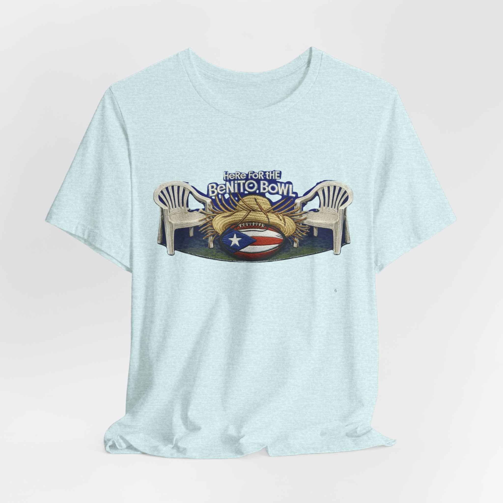 Benito Bowl Puerto Rico Football Tee