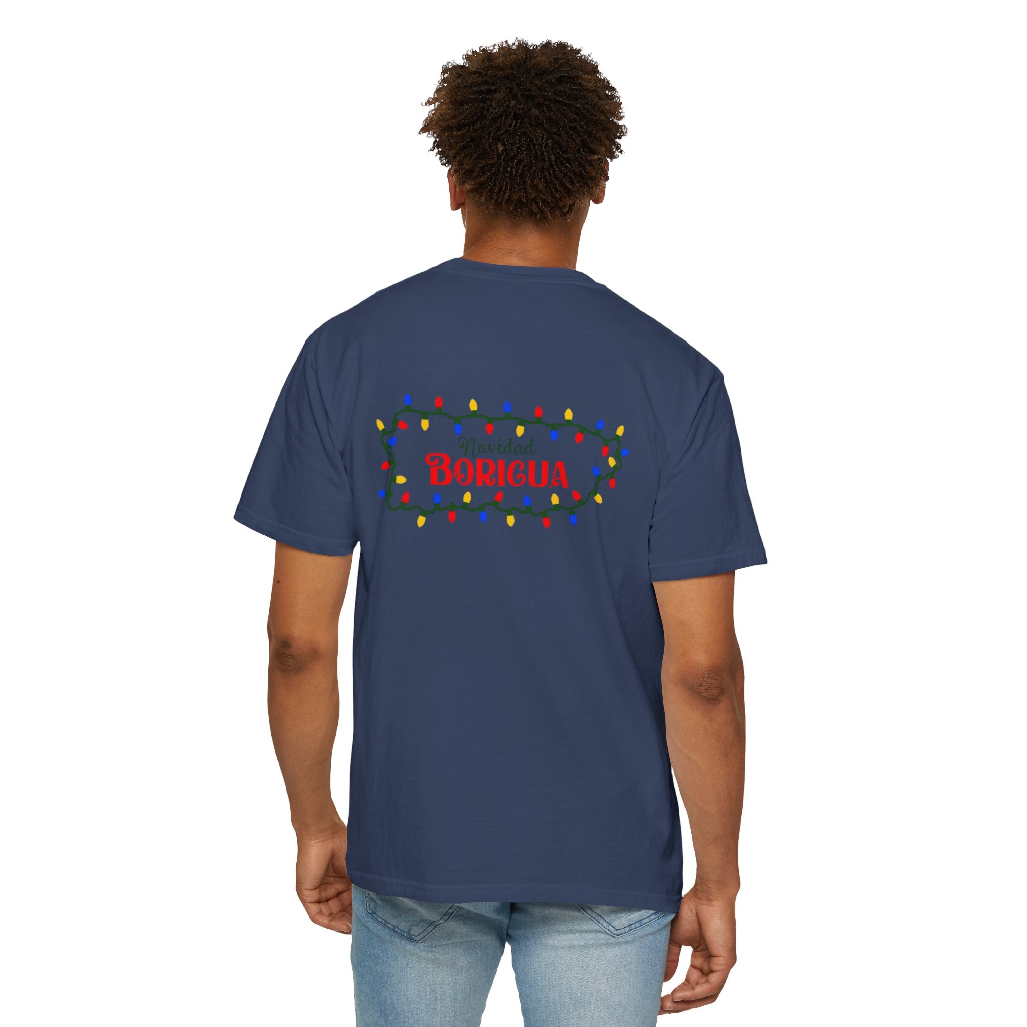 Medalla Light Beer T-Shirt  Navidad Boricua Holiday Tee Puerto Rico’s Navidades