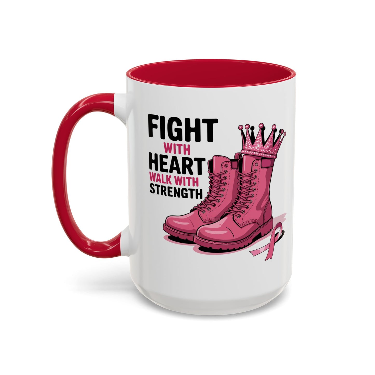 You Beat It! Cancer Survivor Mug | Motivational Gift for Her or Him | Warrior Mug