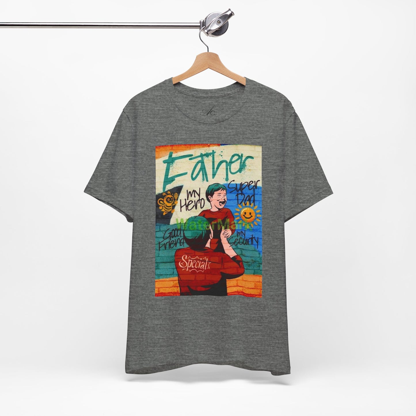 Fathers Day Hero Tee, Unisex TShirt, Gift for Dad, Super Dad Shirt, Fathers Day Present, Casual Style