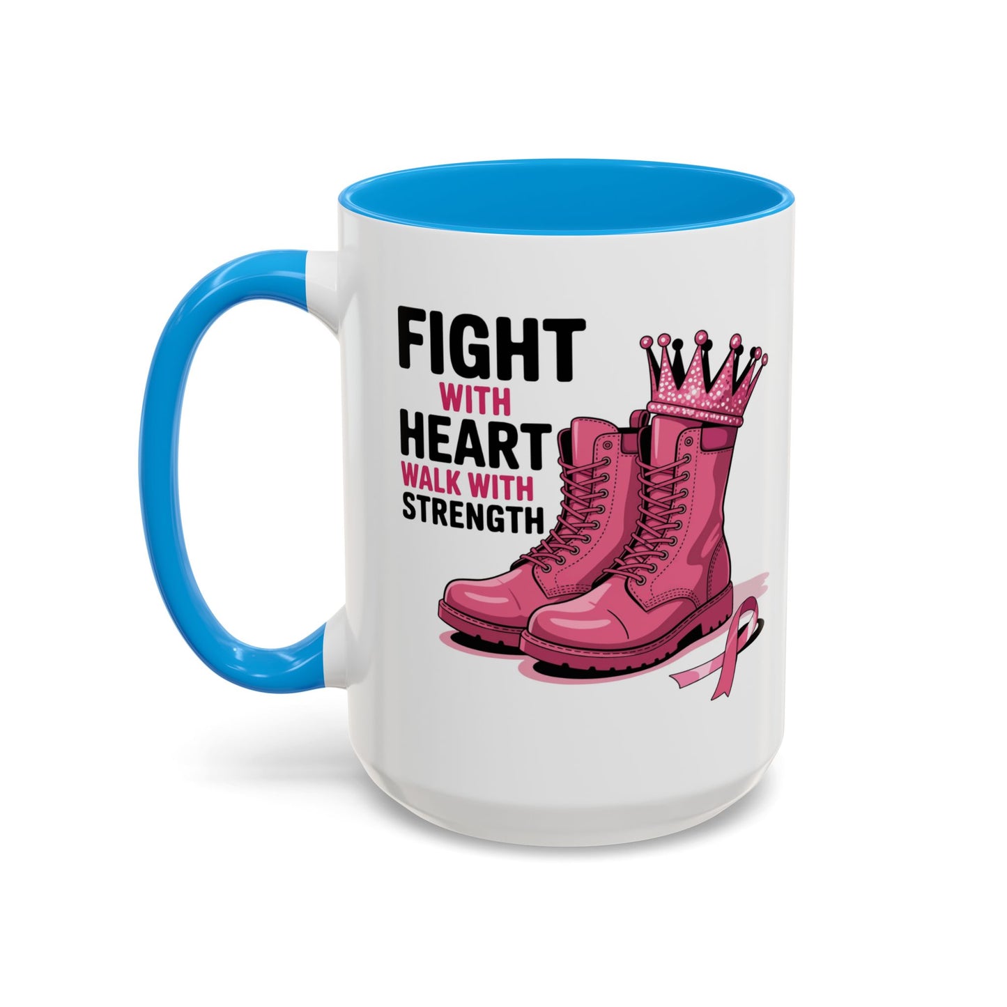 You Beat It! Cancer Survivor Mug | Motivational Gift for Her or Him | Warrior Mug