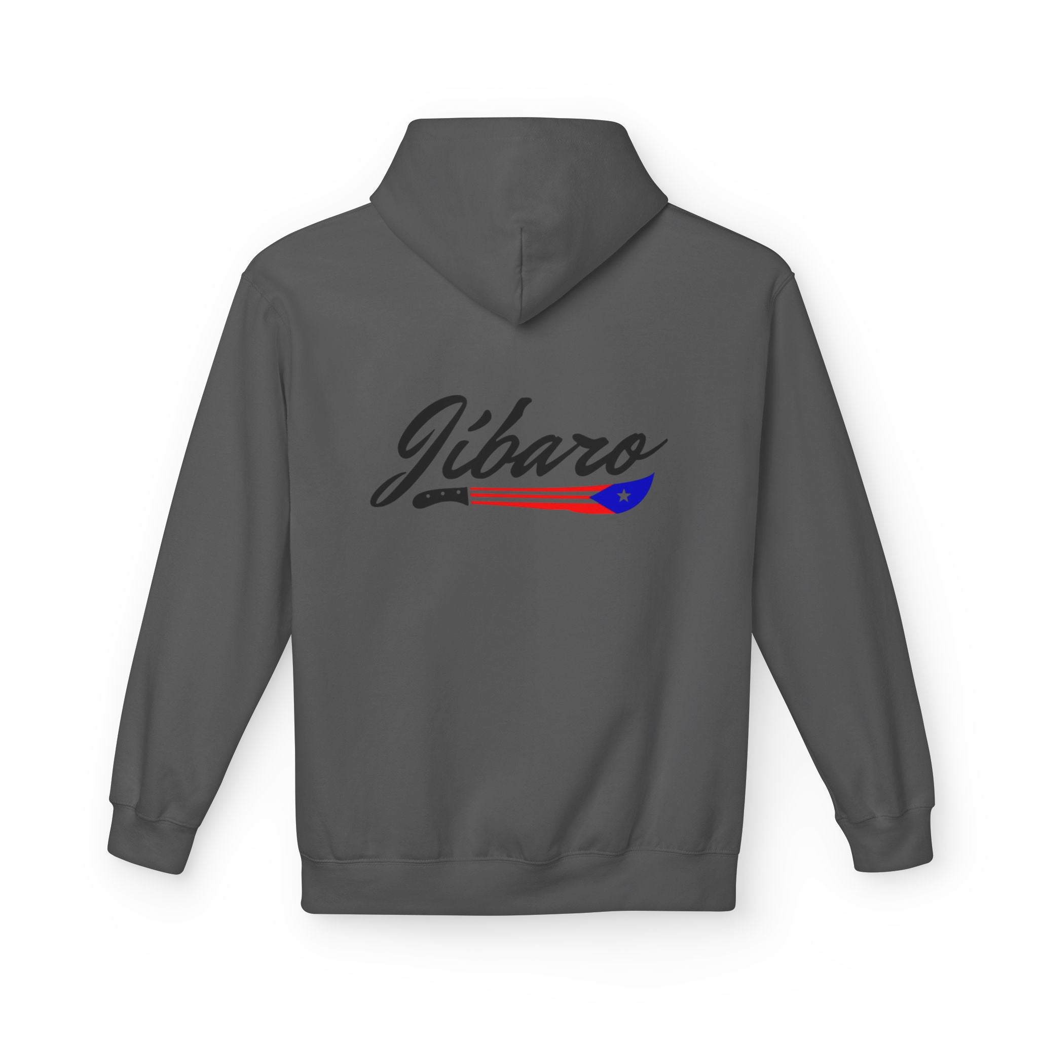 Gíbaro Hoodie  Puerto Rican Pride Pullover with Flag Machete Design