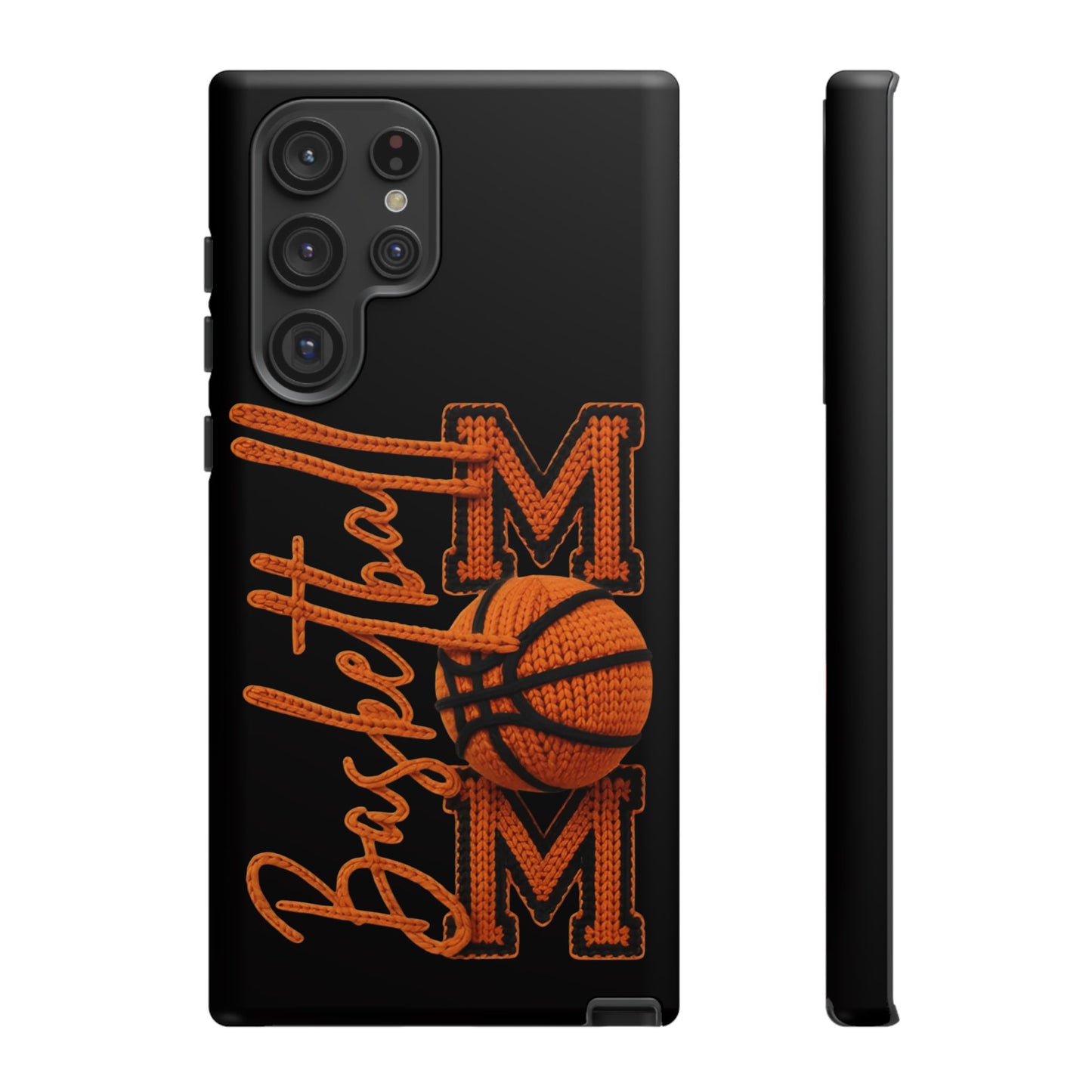 Basketball Mom Phone Case  'Basketball MOM' Protective Hard Cover