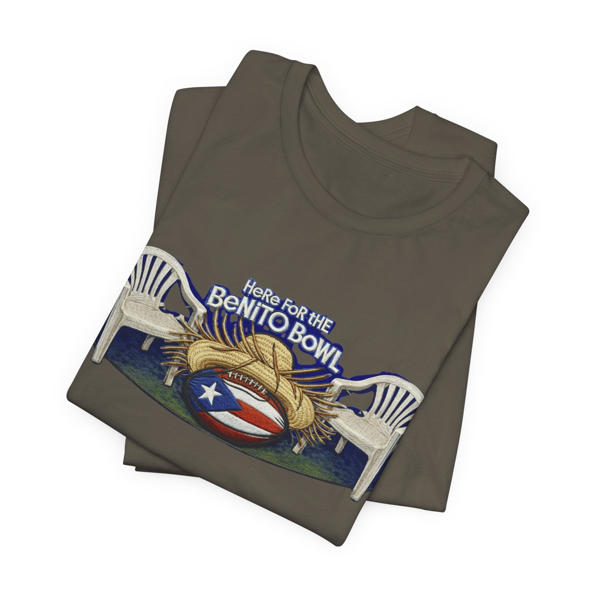 Benito Bowl Puerto Rico Football Tee