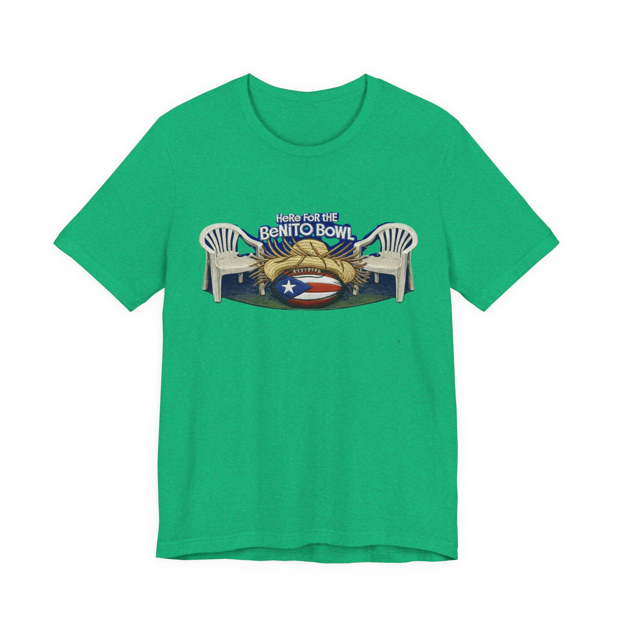 Benito Bowl Puerto Rico Football Tee