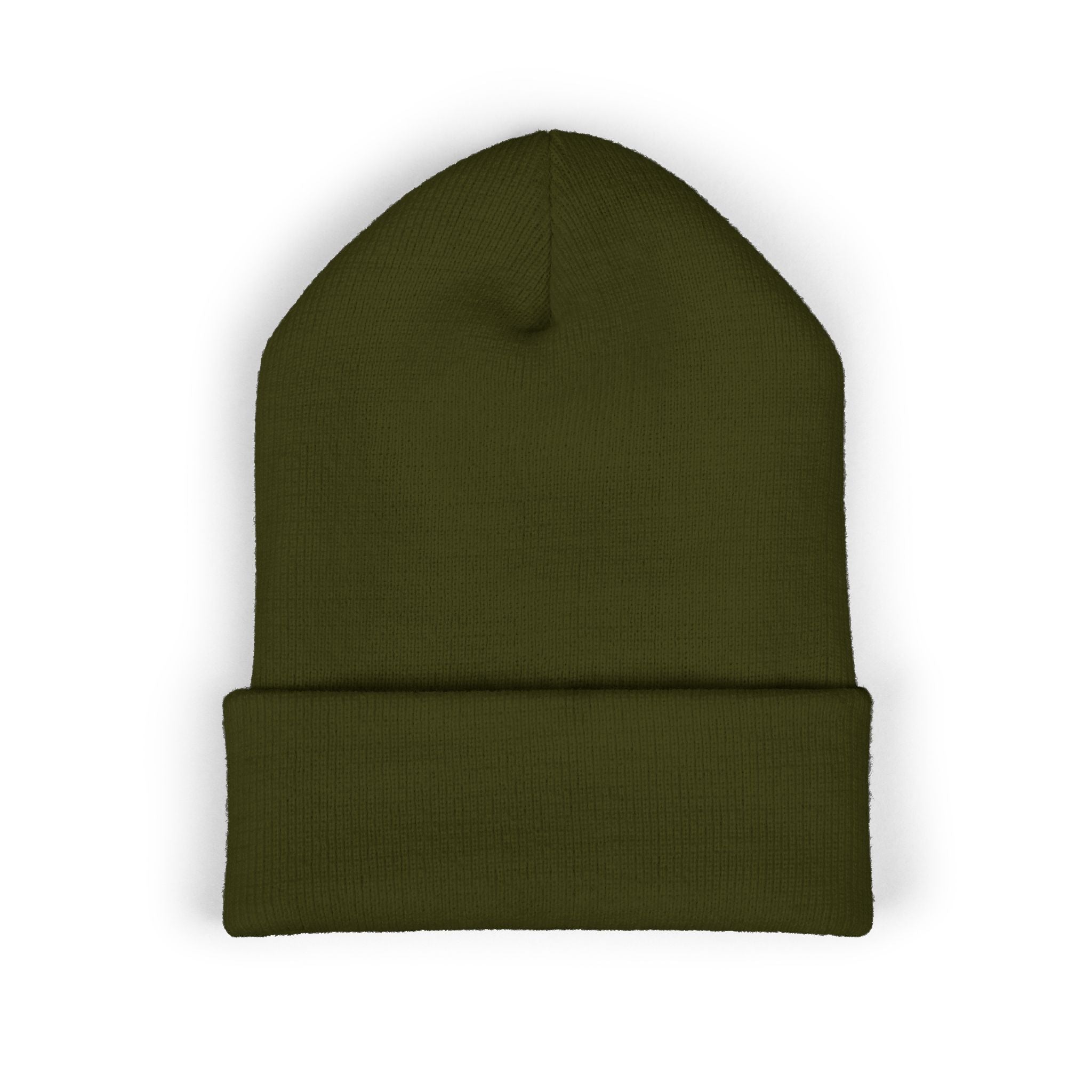 Embroidered 'Holi' Symbol Knit Hat Puerto Rico Beanie Hat – Boricua Pride Cuffed Winter Hat