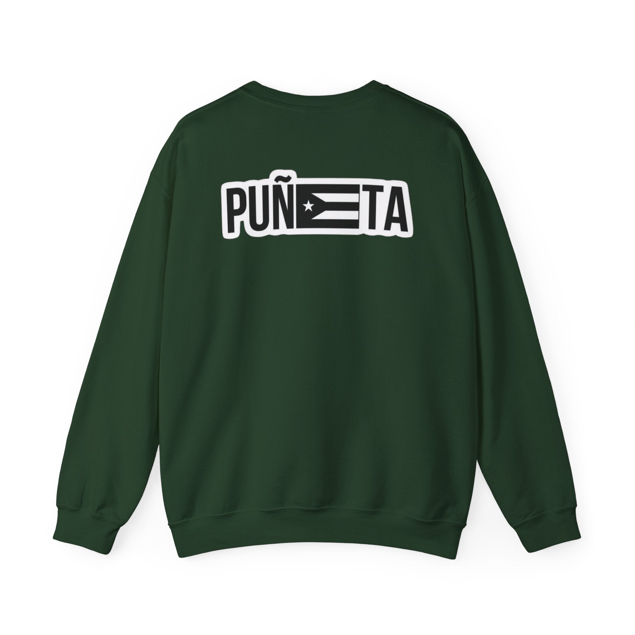 Puñeta Sweatshirt  Puerto Rican Flag Graphic Crewneck