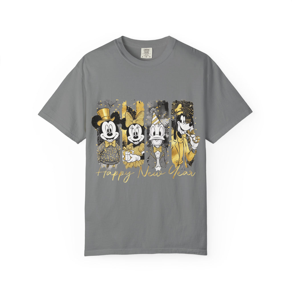 New Year Mickey & Friends T-Shirt  'Happy New Year' Graphic Tee
