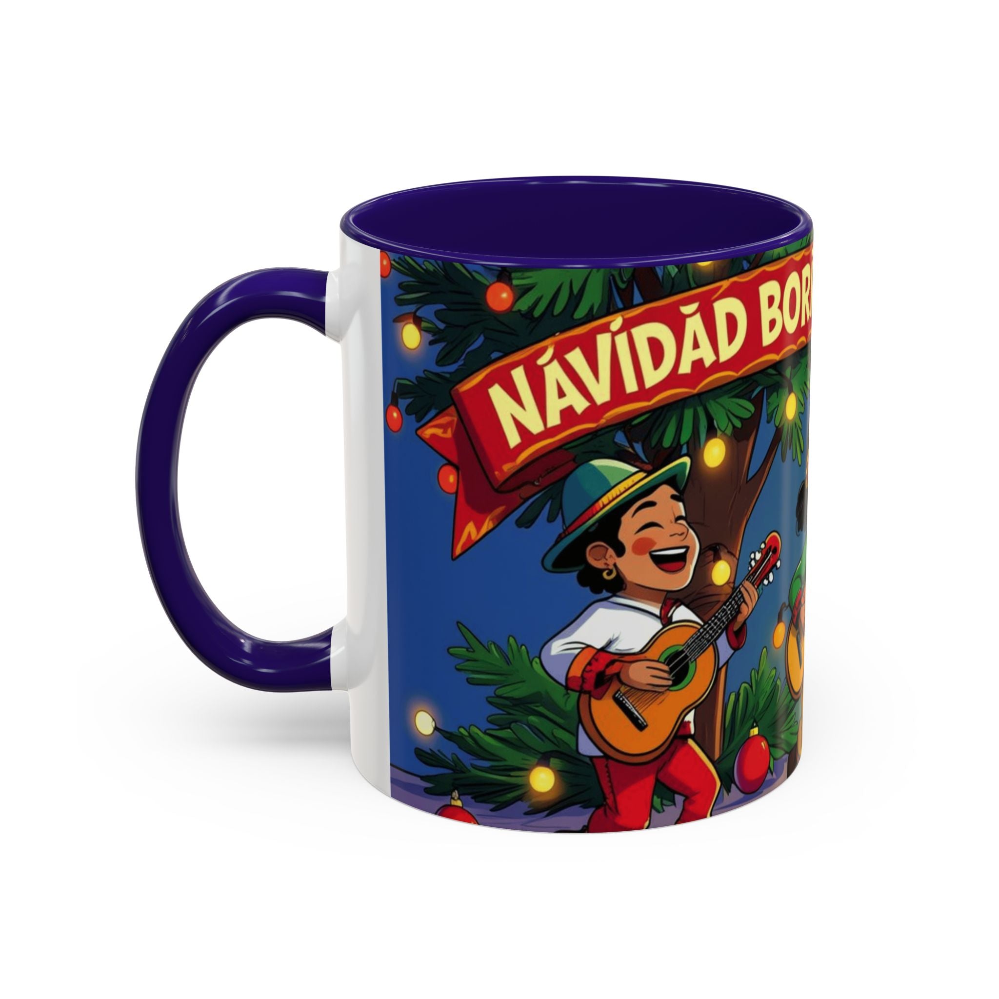 Navidad Boricua Mug Vibrant Puerto Rican Celebration Mug