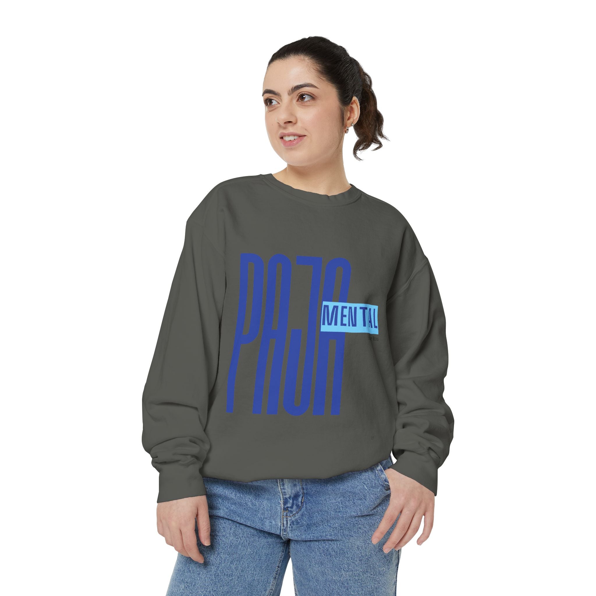 Mental Pazn Sweatshirt "Suerten Ya Esa" Spanish Graphic Crewneck