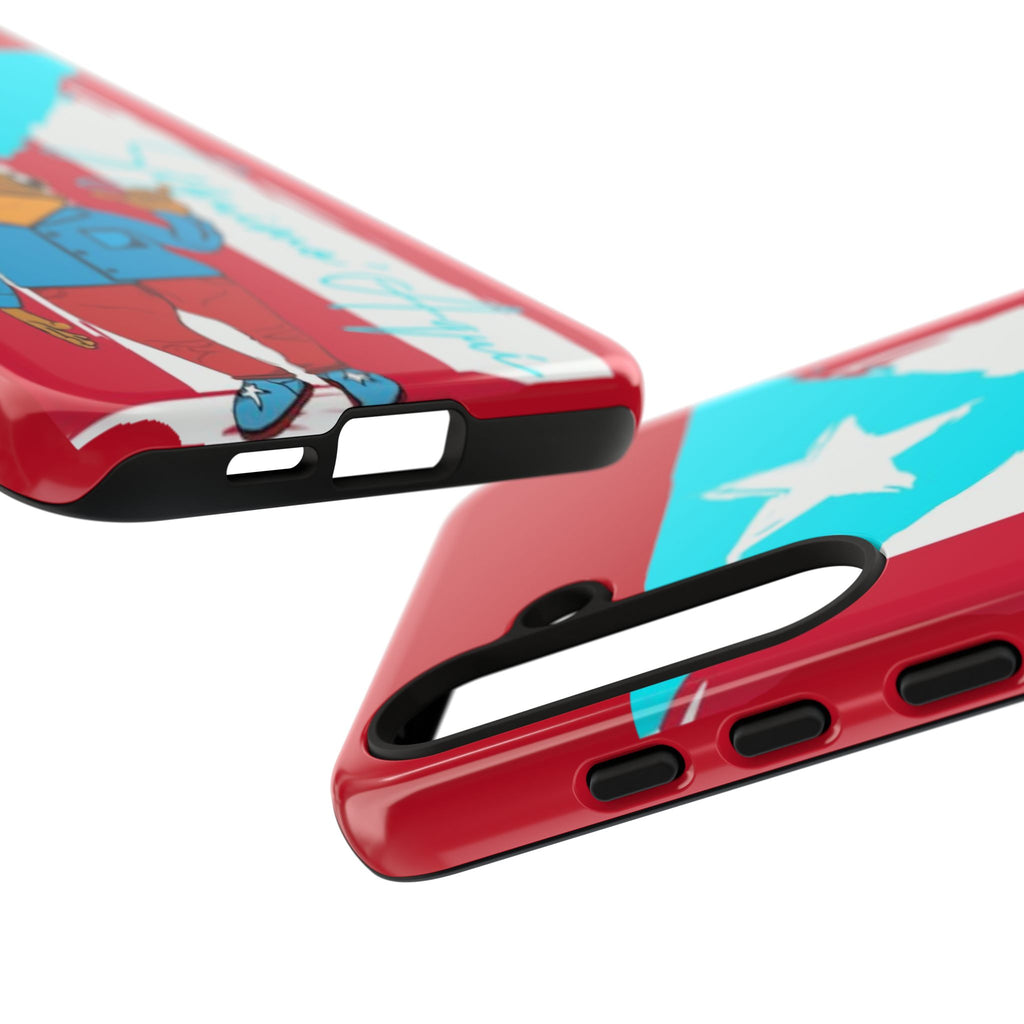 Puerto Rican Flag Frog Design ("Señorita Hops")Phone Case Isla del Encanto Phone Case – Puerto Rican Style