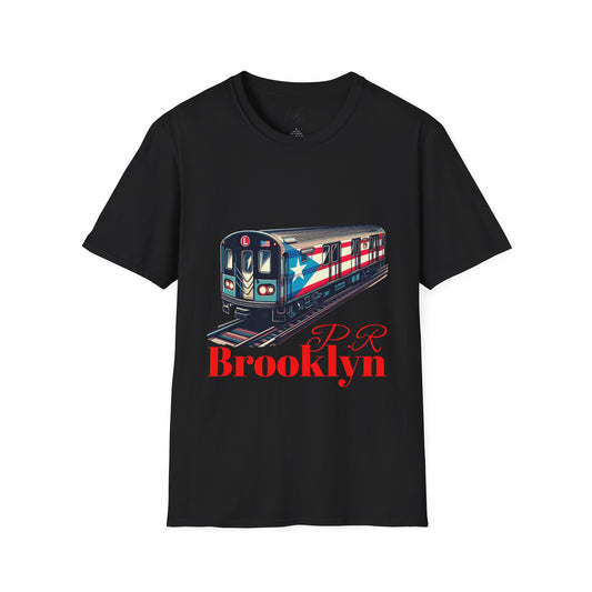 New Yorican and Proud Where Boricua Meets Brooklyn PR Train T-Shirt, Unisex Graphic Tee, Travel Shirt, Gift for NYC Lovers,