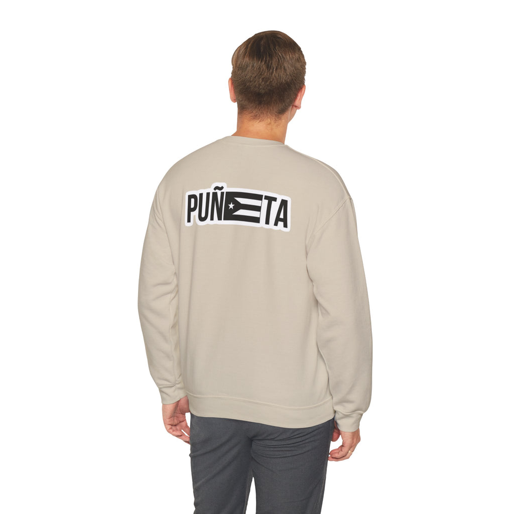 Puñeta Sweatshirt  Puerto Rican Flag Graphic Crewneck