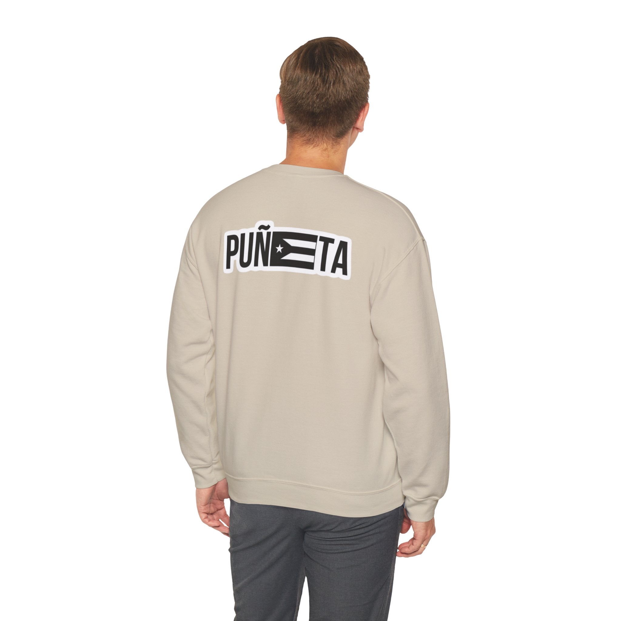 Puñeta Sweatshirt  Puerto Rican Flag Graphic Crewneck