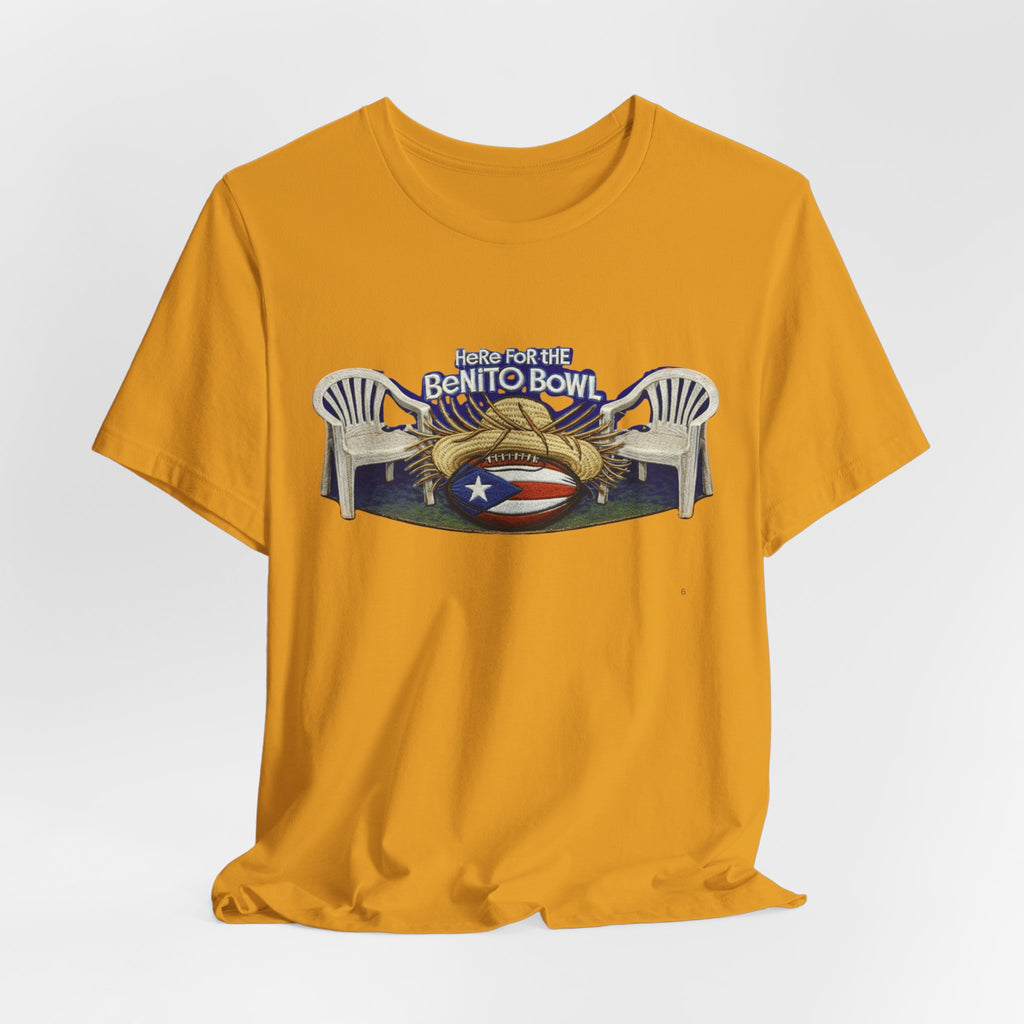 Benito Bowl Puerto Rico Football Tee