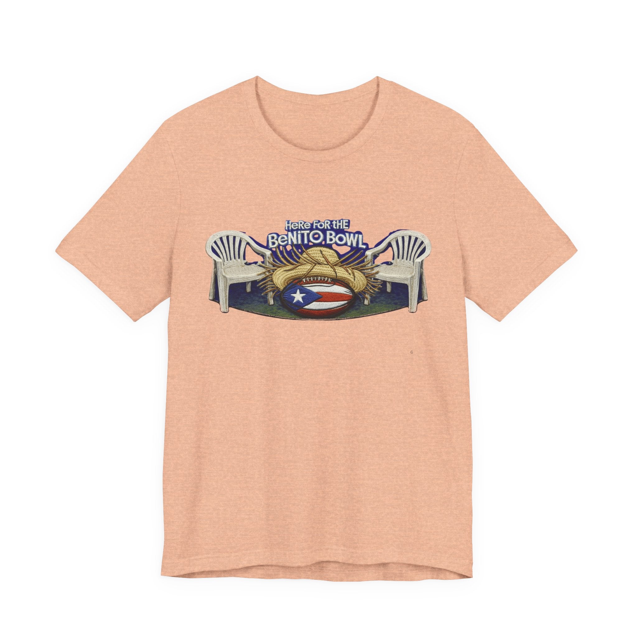 Benito Bowl Puerto Rico Football Tee