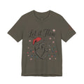 Let It Flow Heart Tee  Christmas Anatomical Heart Shirt