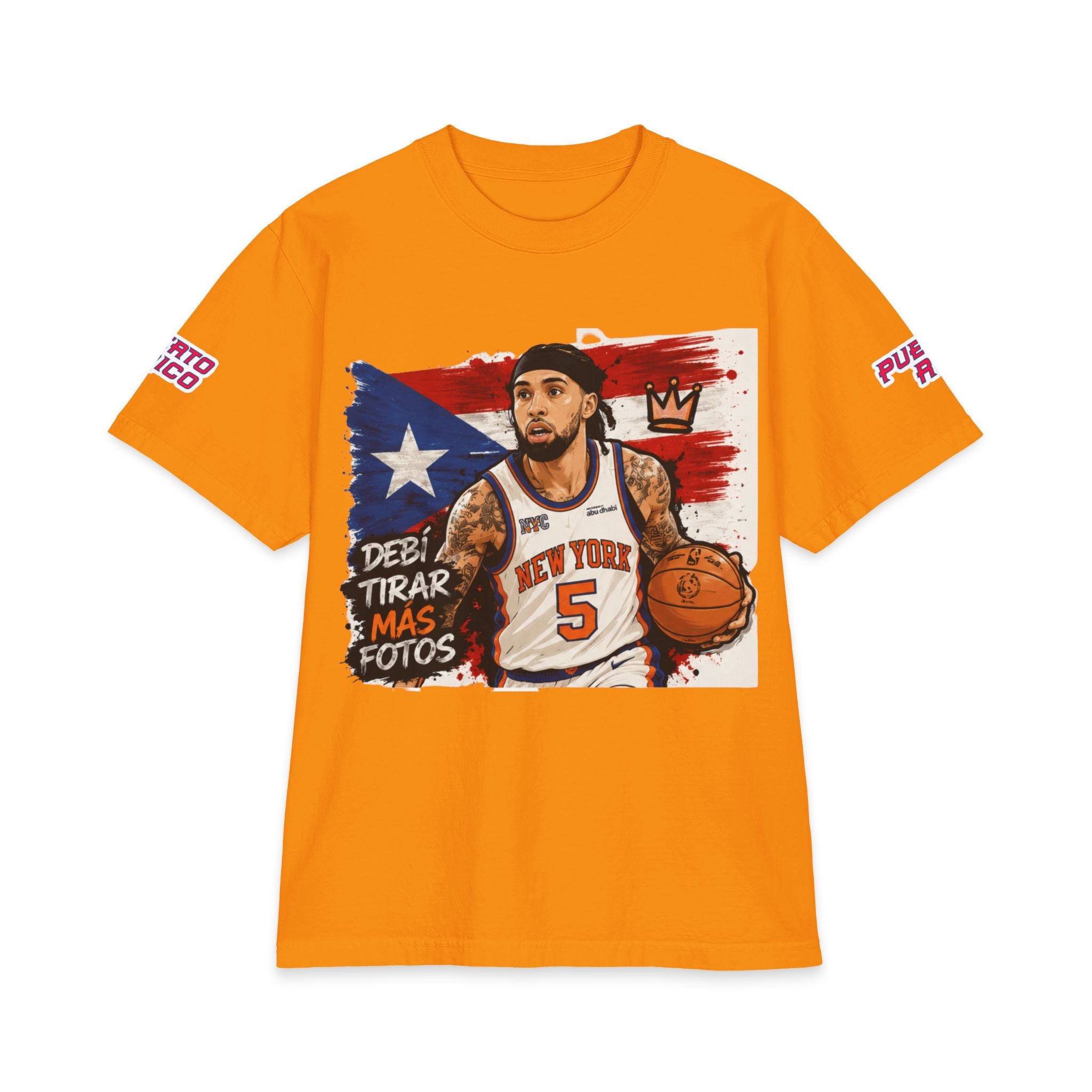 Puerto Rico Basketball Player Graphic T-Shirt