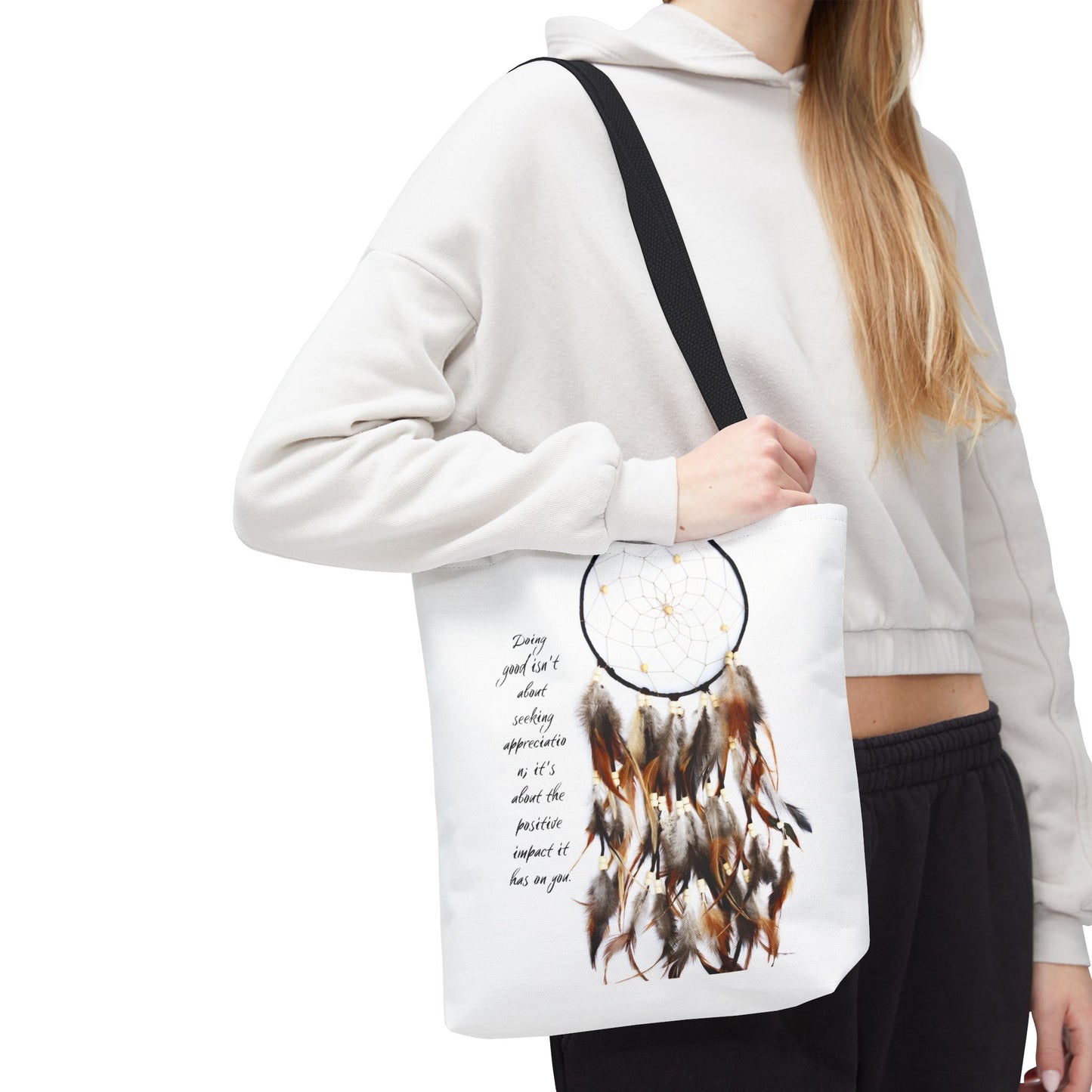 Bojo Motivational Design Tote Bags Tote Bag (AOP)