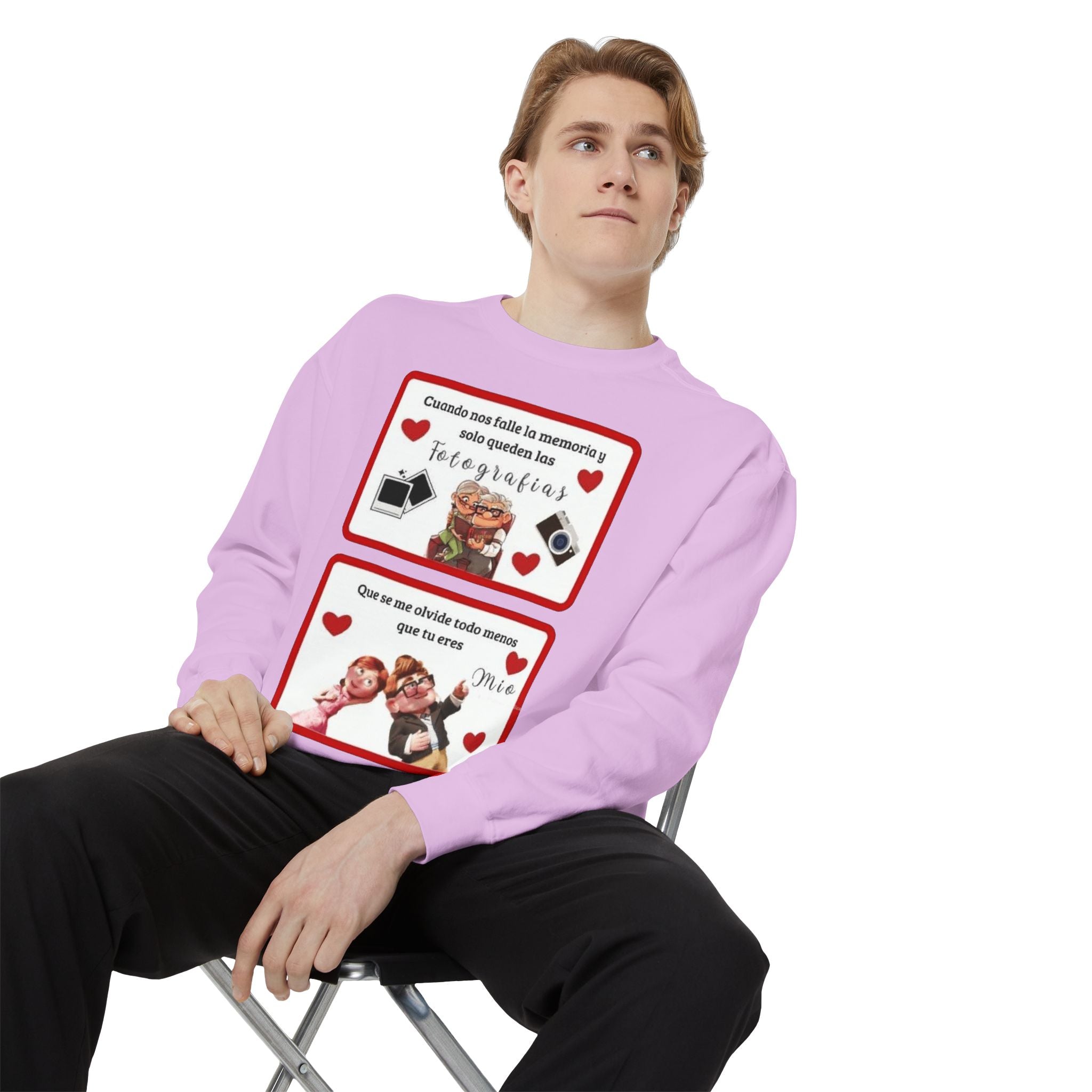 Valentine's Day Photo Collage  Romantico SAN VALENTÍN sweatshirt