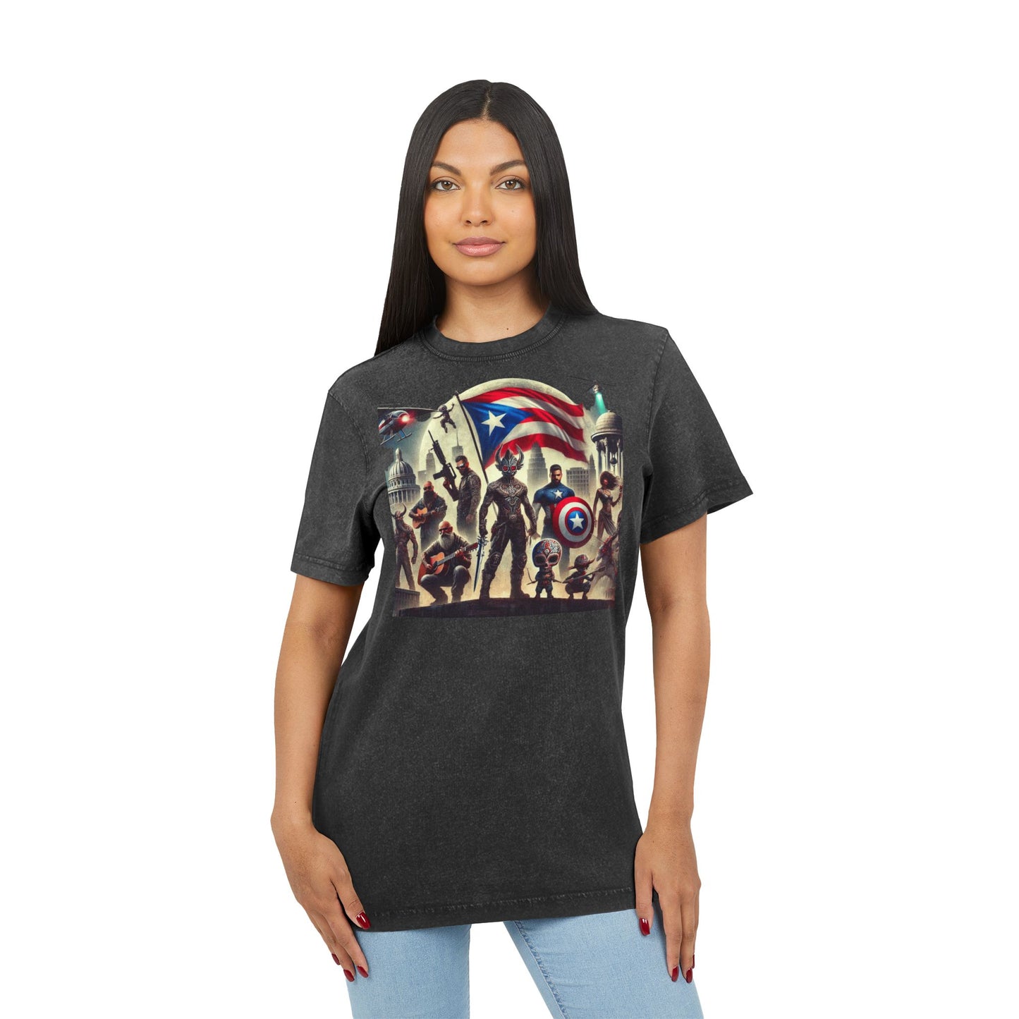 Puerto Rico Lovers  Casual Wear, Perfect for Comic Con, Summer Festivals, Gift for Geeks, Unisex [...]