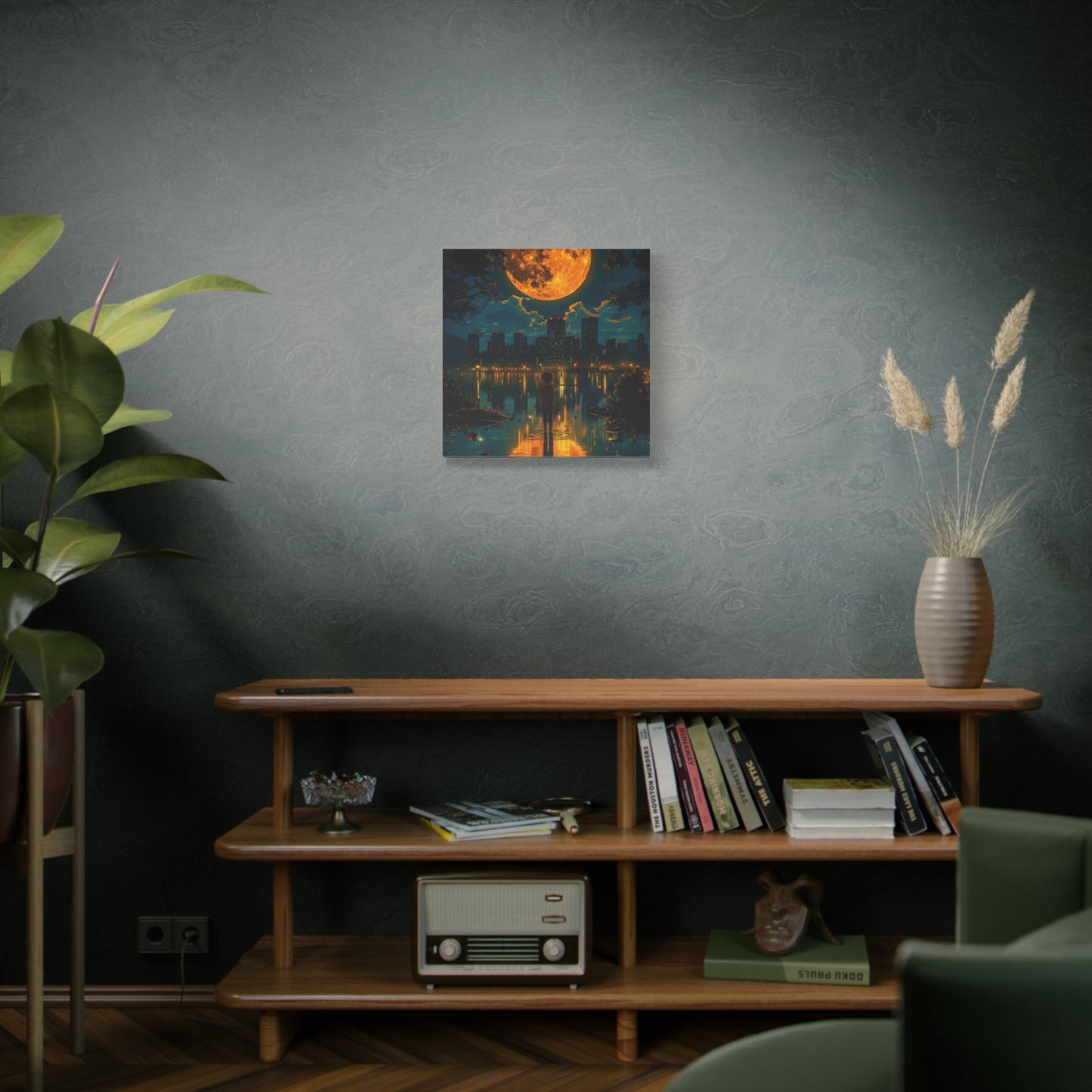 Because words have the power to move you let them live on your wall, Unique Nightscape Decoration, Perfect for Any Occasion