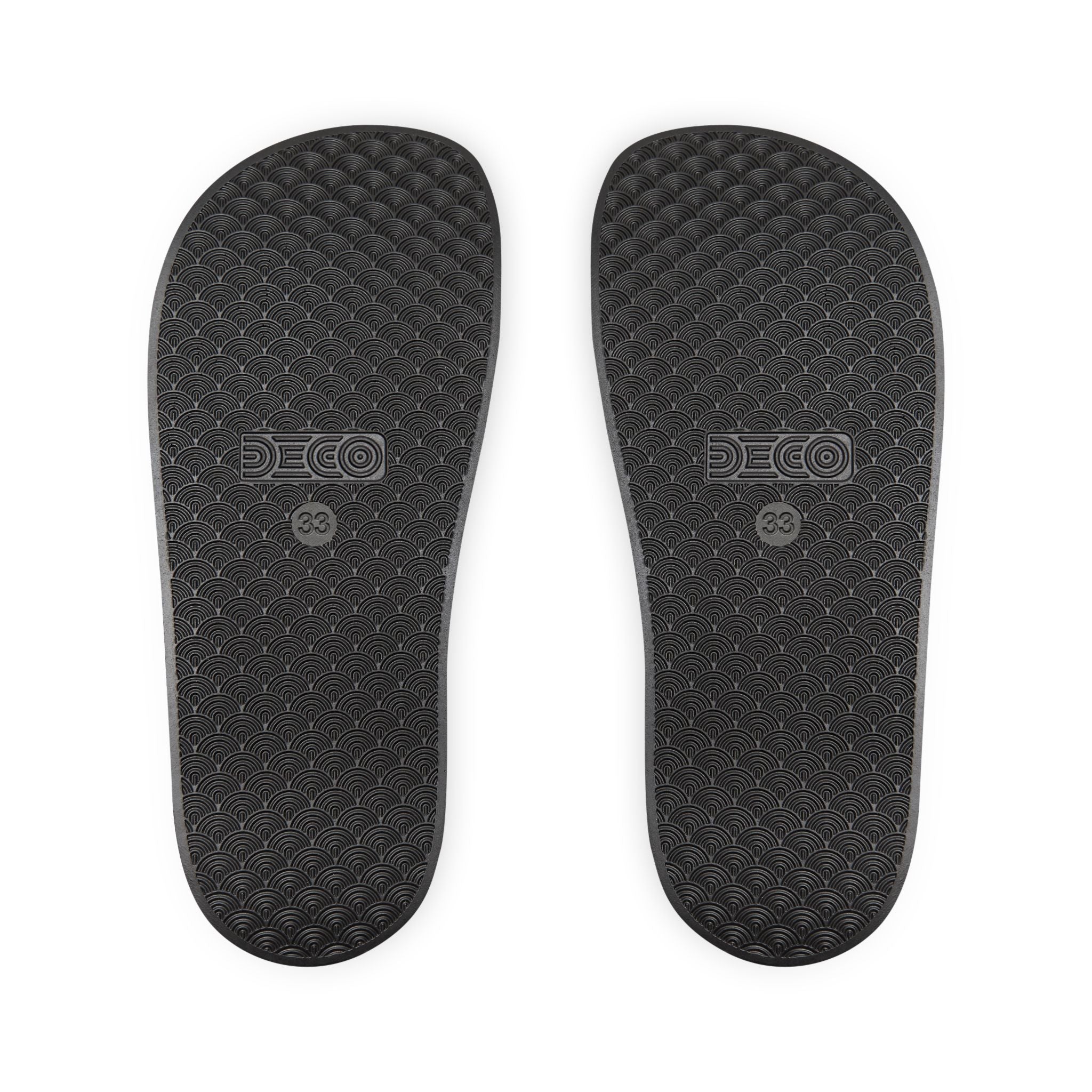 Youth Christmas Slide Sandals  "Merry Christmas" Holiday Cartoon Slides