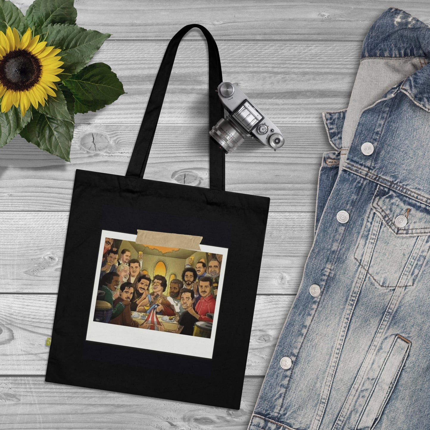 Puerto Rico Pride Organic Cotton Tote Bag - Eco-Friendly, Reusable Market Bag, Beach Tote, Shopping Bag, Gift for Travelers