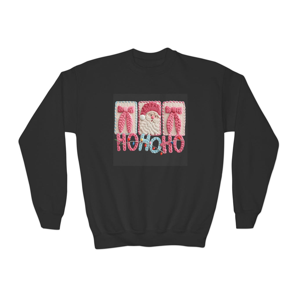 Youth Christmas 'HOHOHO' Crewneck Sweatshirt
