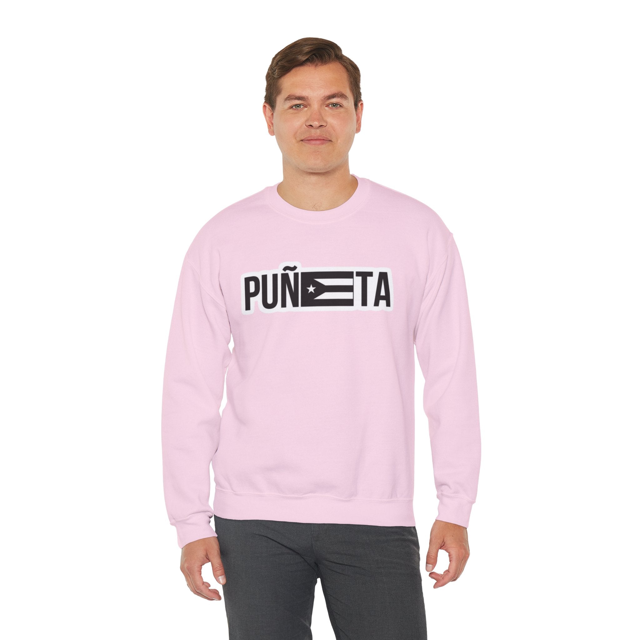 Puñeta Sweatshirt  Puerto Rican Flag Graphic Crewneck