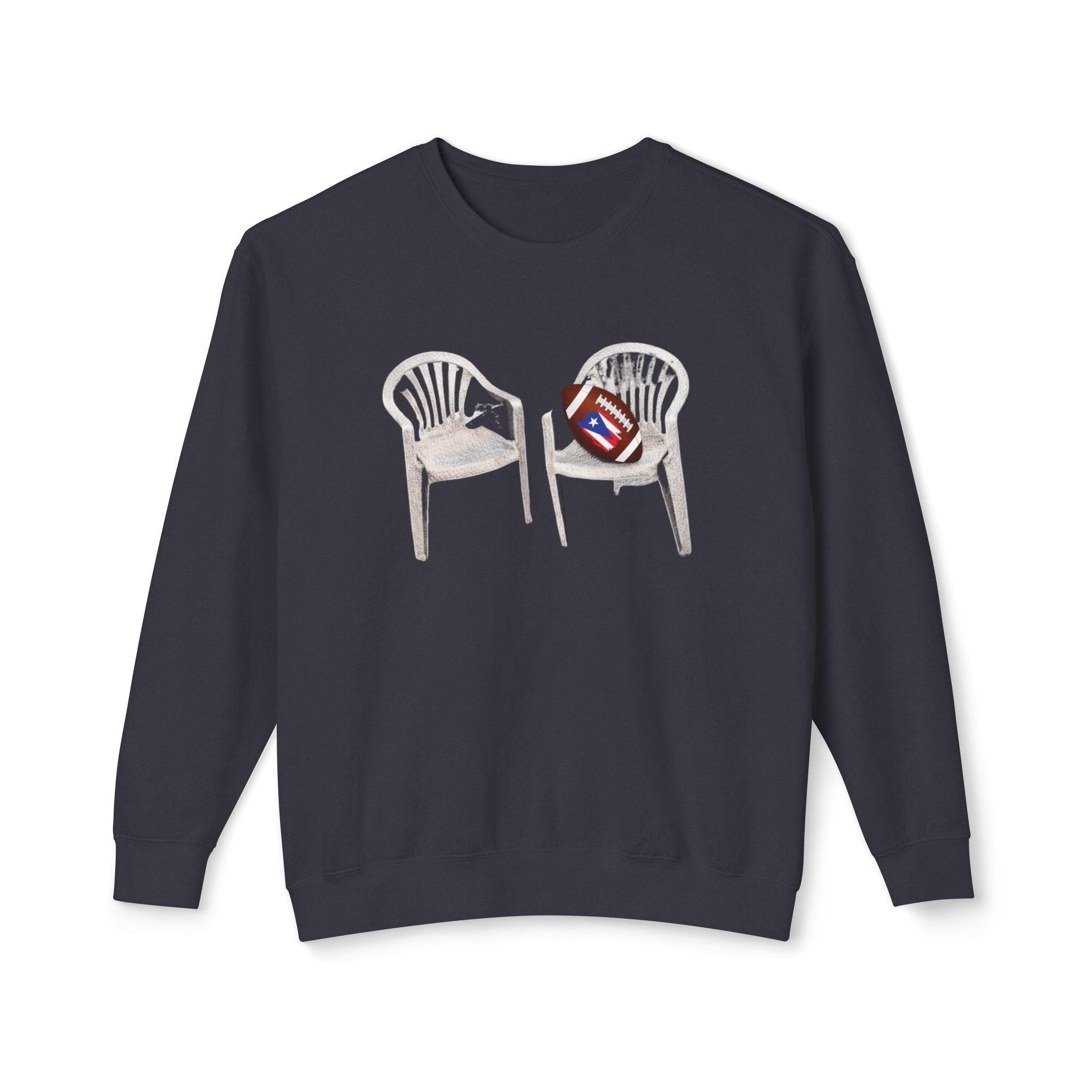 Benito Super Bowl 94 Puerto Rico Shirt Chair Vibes Crewneck Sweatshirt