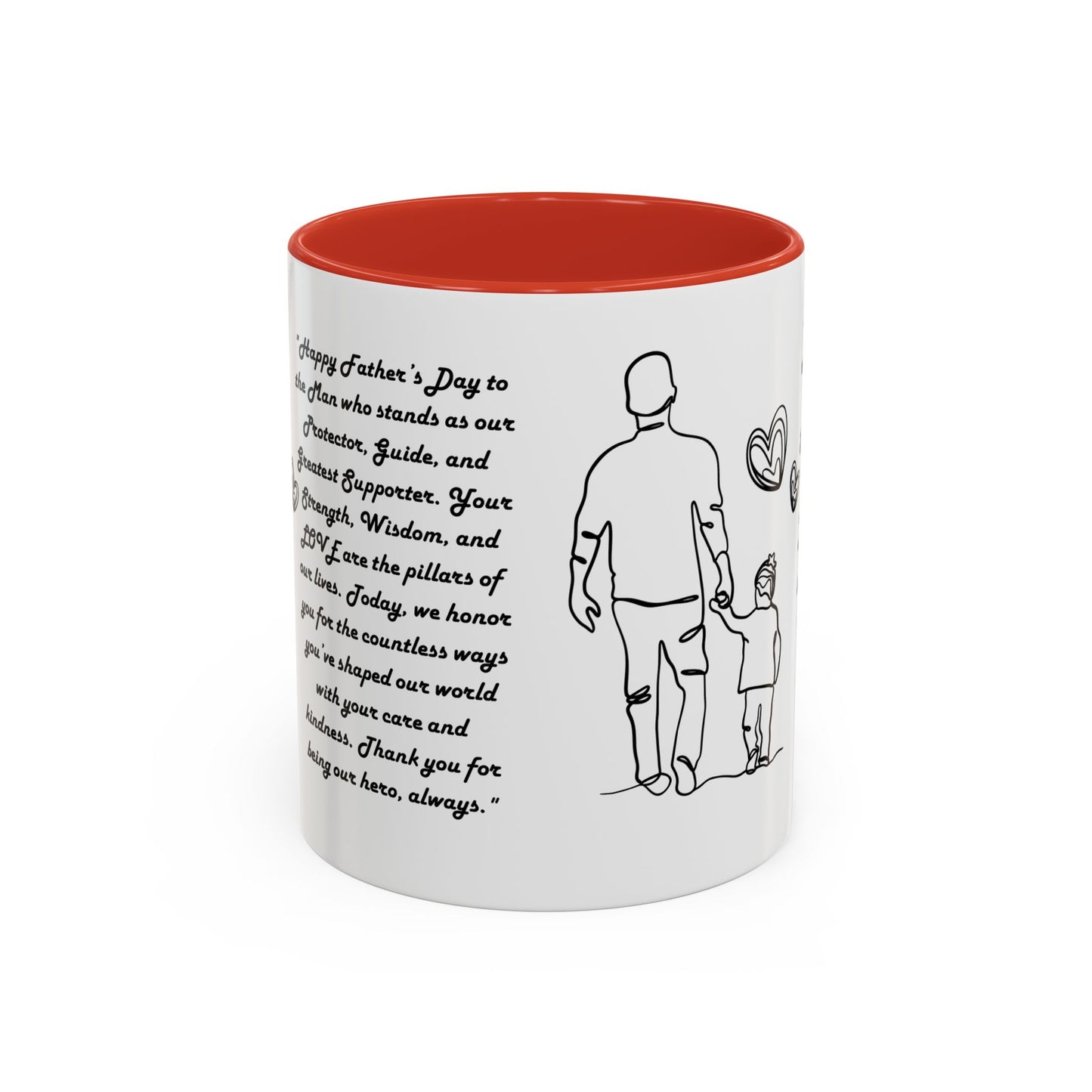 Fathers Day Mug Gift for Dad Funny Fathers Mug Accent Coffee Mug (11, 15oz)