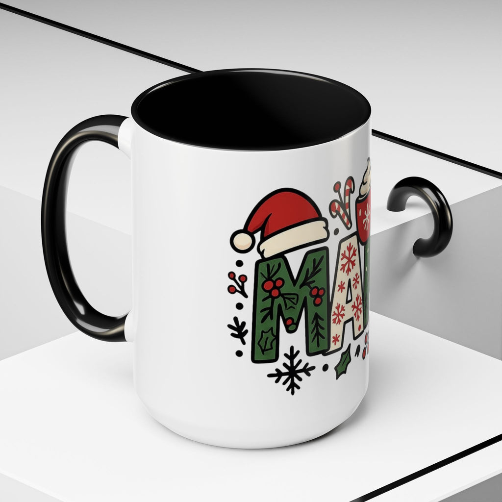 Mama Christmas Coffee Mug  Holiday Accent Mug (11/15oz) Christmas Mugs Collection!