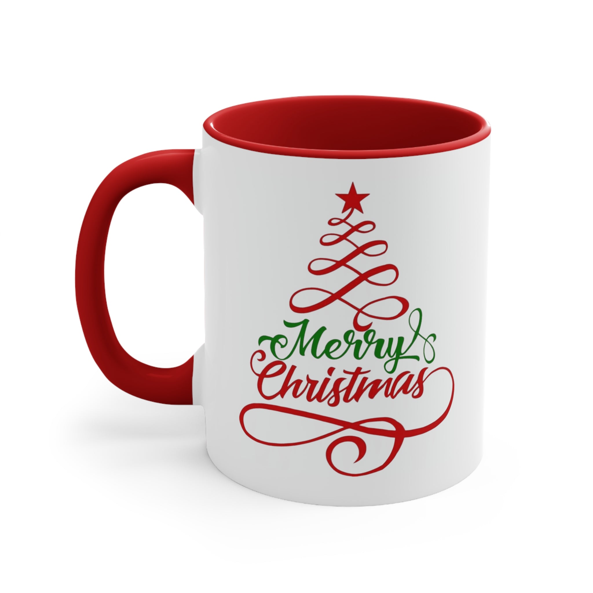 Merry Christmas Accent Mug Christmas Mugs Collection!